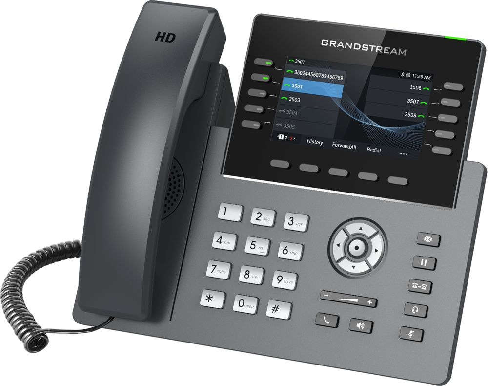 Телефон IP Grandstream GRP-2615 черный — изображение 2