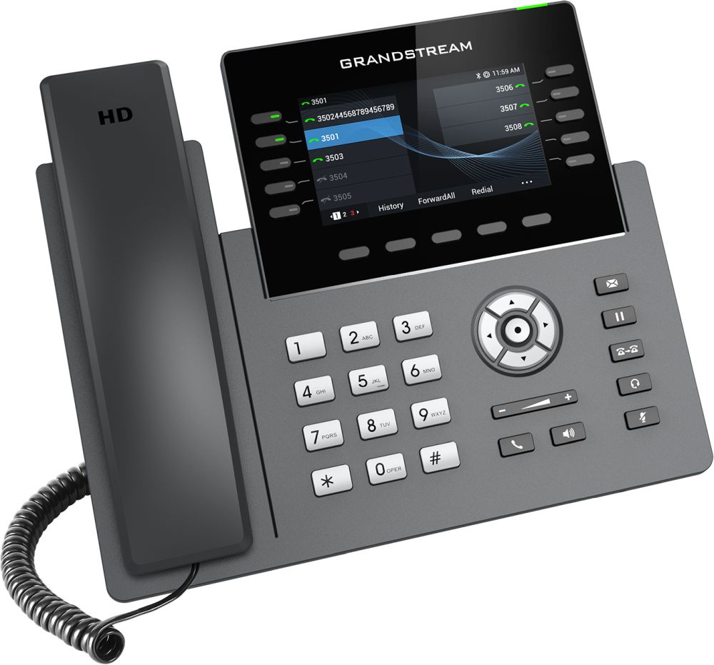 Телефон IP Grandstream GRP-2615 черный — изображение 3