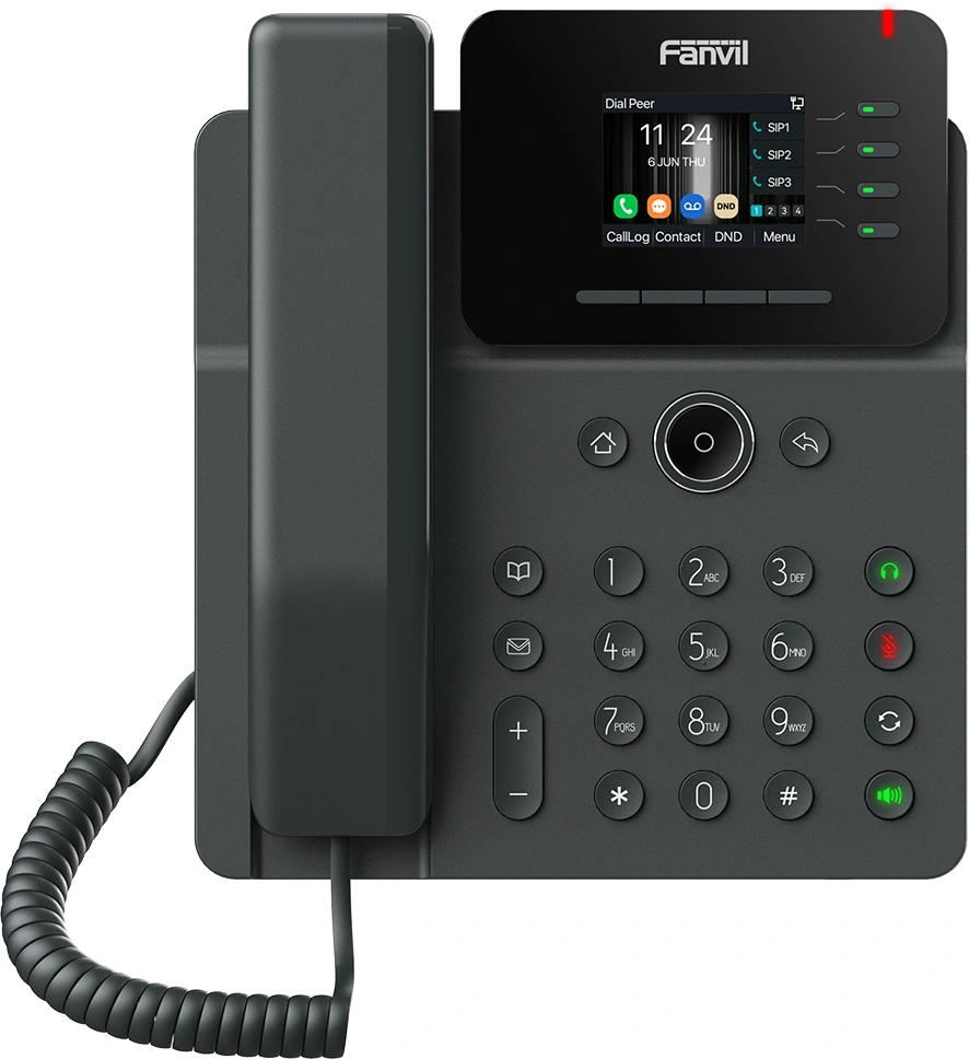 Телефон IP Fanvil V61G черный