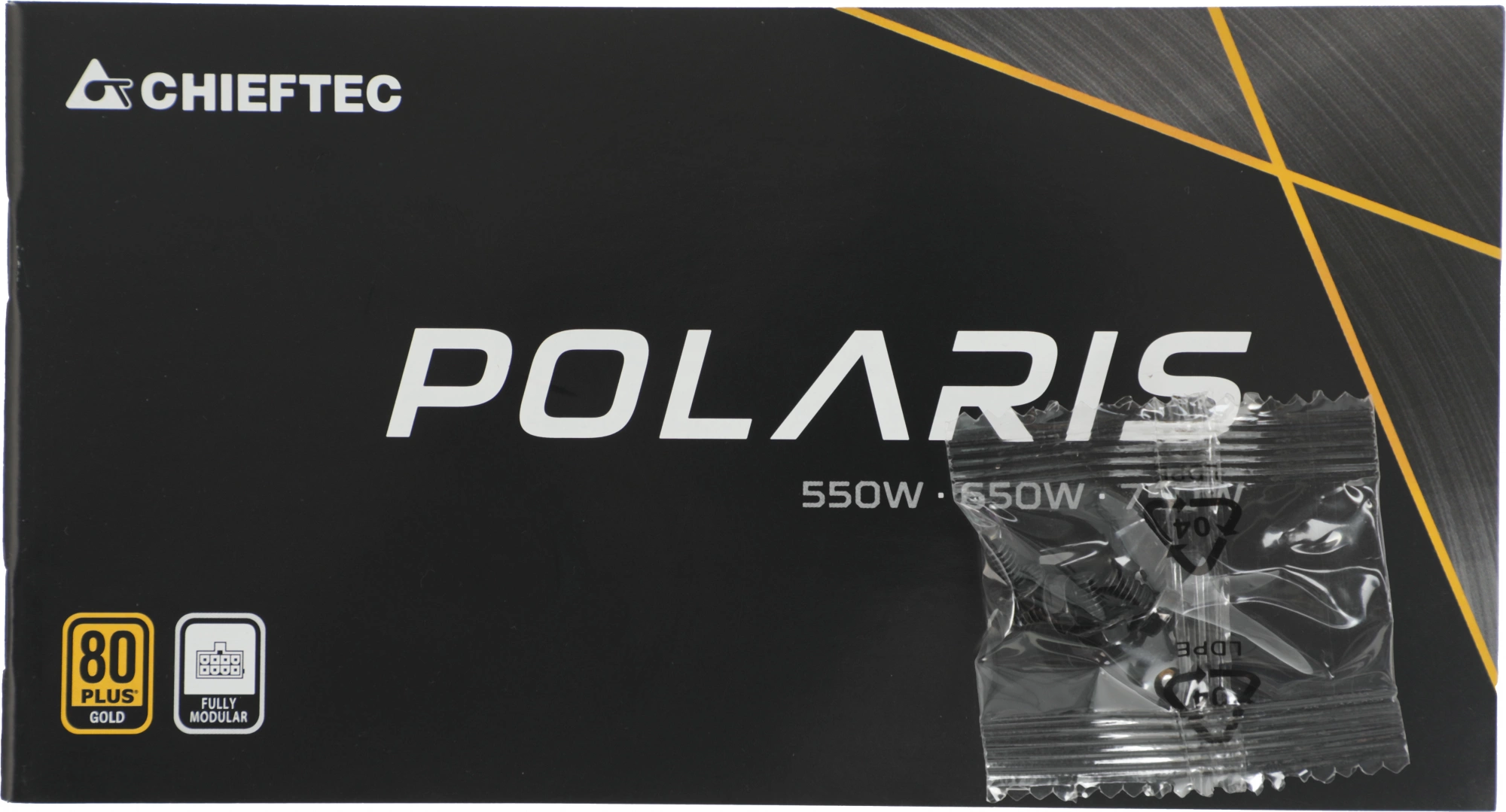 Блок питания Chieftec ATX 750W Polaris PPS-750FC 80+ gold 24pin APFC 120mm fan 8xSATA Cab Manag RTL — изображение 7