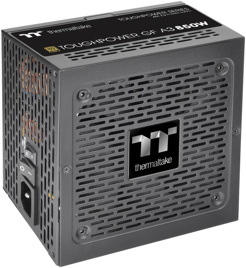 Блок питания Thermaltake ATX 850W Toughpower GF A3 Gen.5 80+ gold 24pin APFC 120mm fan 8xSATA Cab Manag RTL — изображение 3