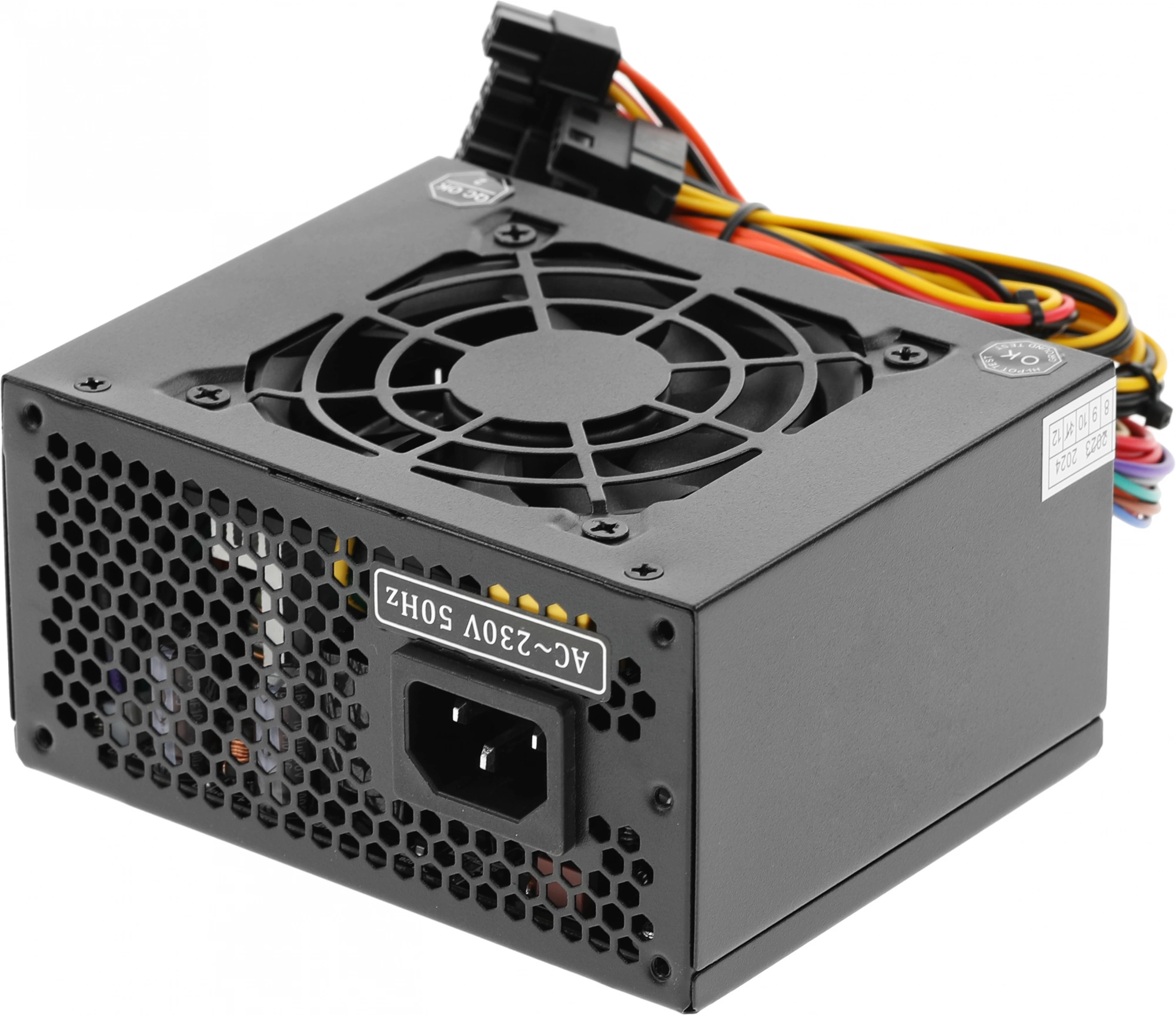 Блок питания Accord SFX 400W ACC-SFX400-80 (20+4pin) PPFC 80mm fan 3xSATA — изображение 5