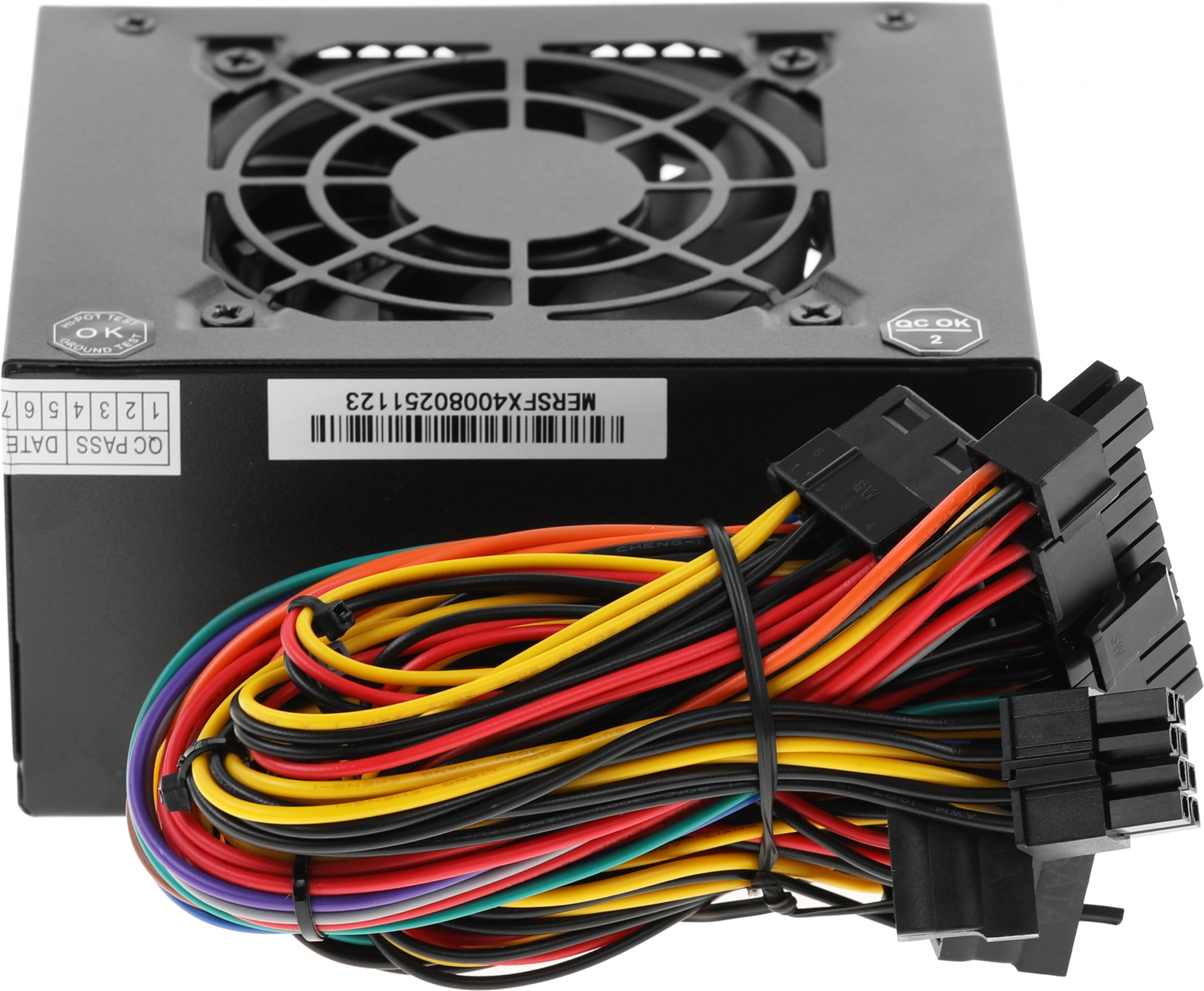 Блок питания Accord SFX 400W ACC-SFX400-80 (20+4pin) PPFC 80mm fan 3xSATA — изображение 7