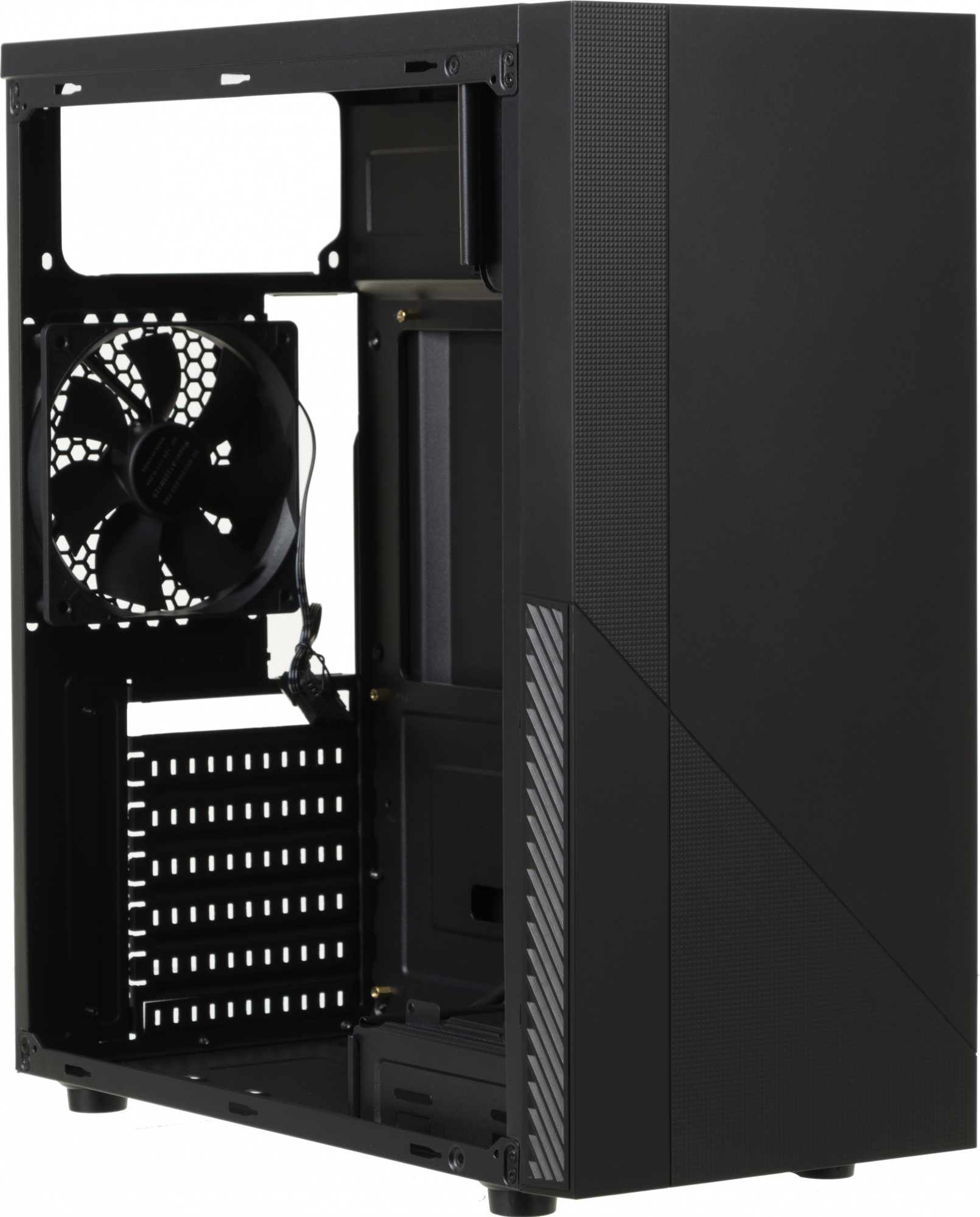 Корпус Accord ACC-K-16 черный без БП ATX 3x120mm 2xUSB2.0 1xUSB3.0 audio — изображение 7
