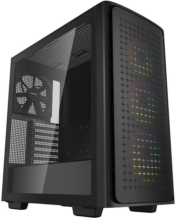 Корпус Deepcool CK560 черный без БП ATX 3x120mm 4x140mm 2xUSB3.0 audio bott PSU