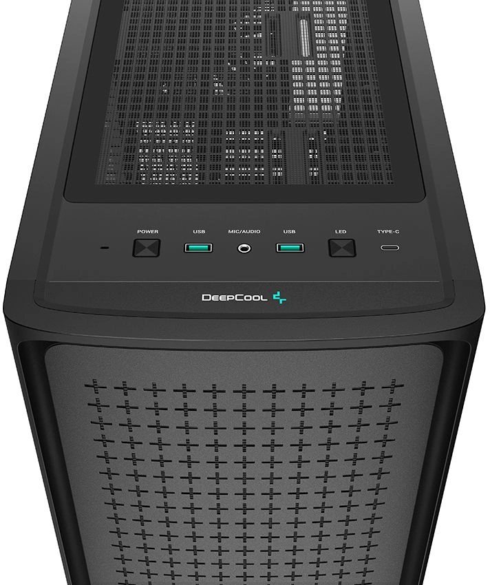 Корпус Deepcool CK560 черный без БП ATX 3x120mm 4x140mm 2xUSB3.0 audio bott PSU — изображение 12