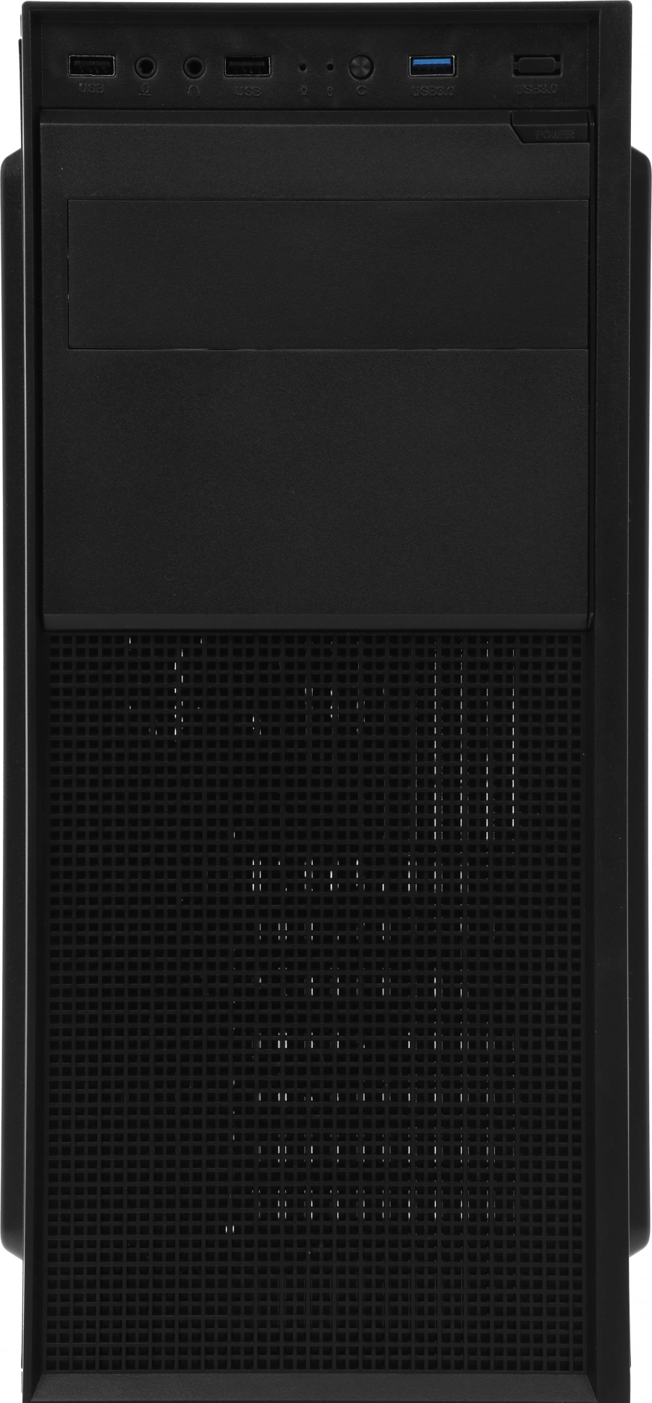 Корпус Accord ACC A-300 черный без БП ATX 4x120mm 2xUSB2.0 1xUSB3.0 audio
