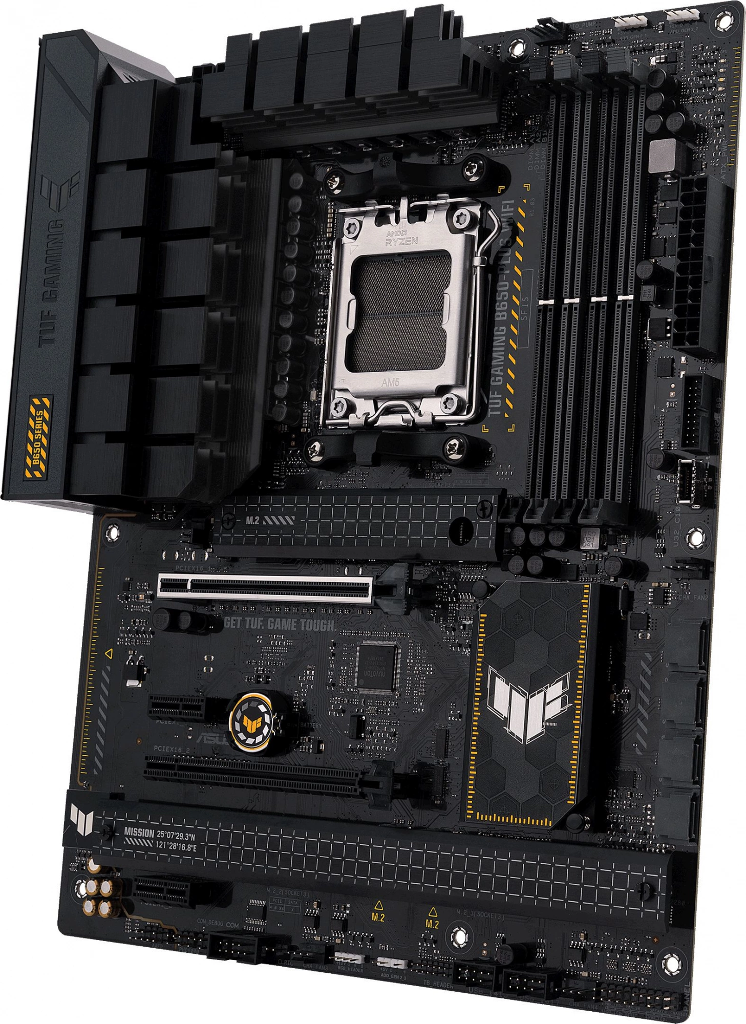 Материнская плата Asus TUF GAMING B650-PLUS WIFI Socket AM5 AMD B650 4xDDR5 ATX AC`97 8ch(7.1) 2.5Gg RAID+HDMI+DP — изображение 4