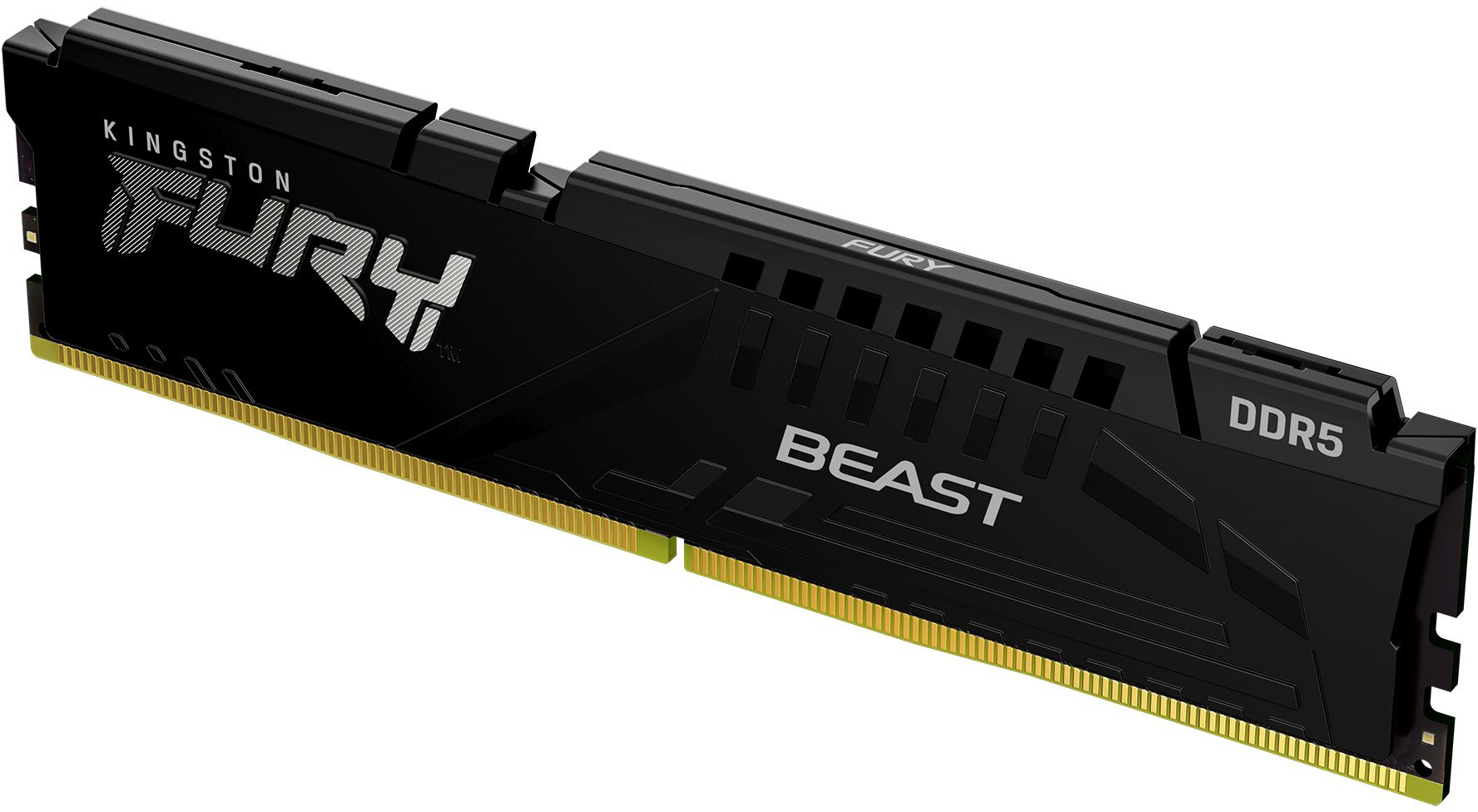 Память DDR5 16Gb 5600MHz Kingston KF556C40BB-16 Fury Beast RTL PC5-44800 CL40 DIMM 288-pin 1.25В single rank с радиатором Ret — изображение 2