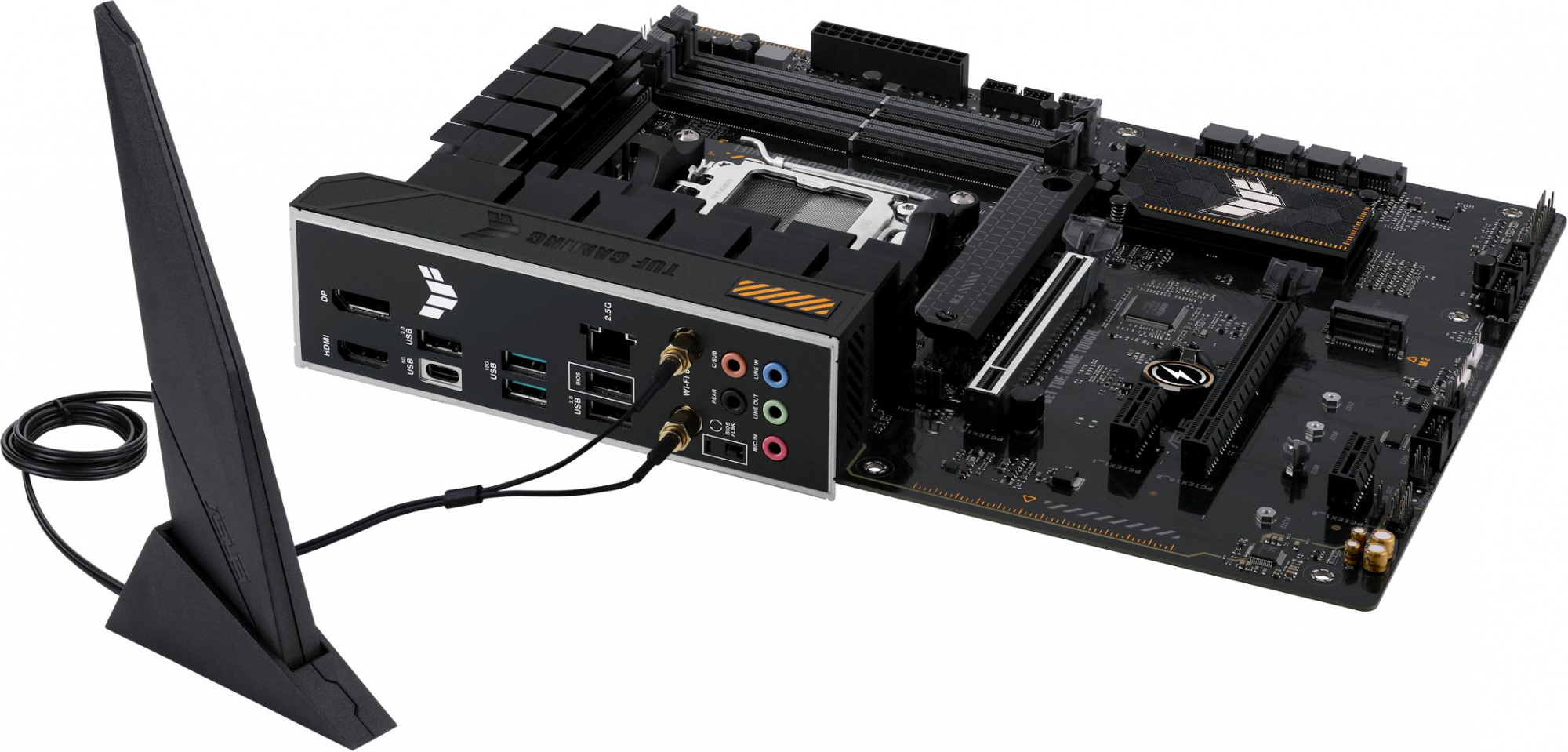 Материнская плата Asus TUF GAMING A620-PRO WIFI Socket AM5 AMD A620 4xDDR5 ATX AC`97 8ch(7.1) 2.5Gg RAID+HDMI+DP — изображение 10