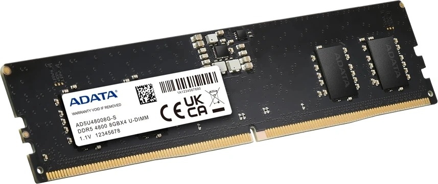 Память DDR5 16GB 4800MHz A-Data AD5U480016G-S RTL PC5-38400 CL40 DIMM 288-pin 1.1В single rank Ret — изображение 7