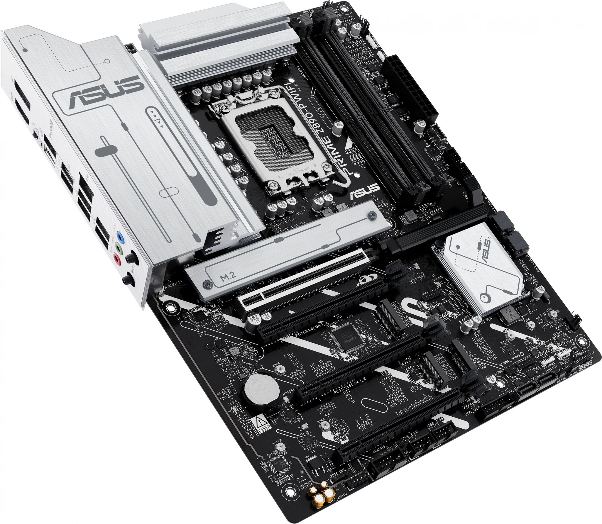 Материнская плата Asus PRIME Z890-P WIFI Soc-1851 Intel Z890 4xDDR5 ATX AC`97 8ch(7.1) 2.5Gg RAID+HDMI+DP — изображение 7