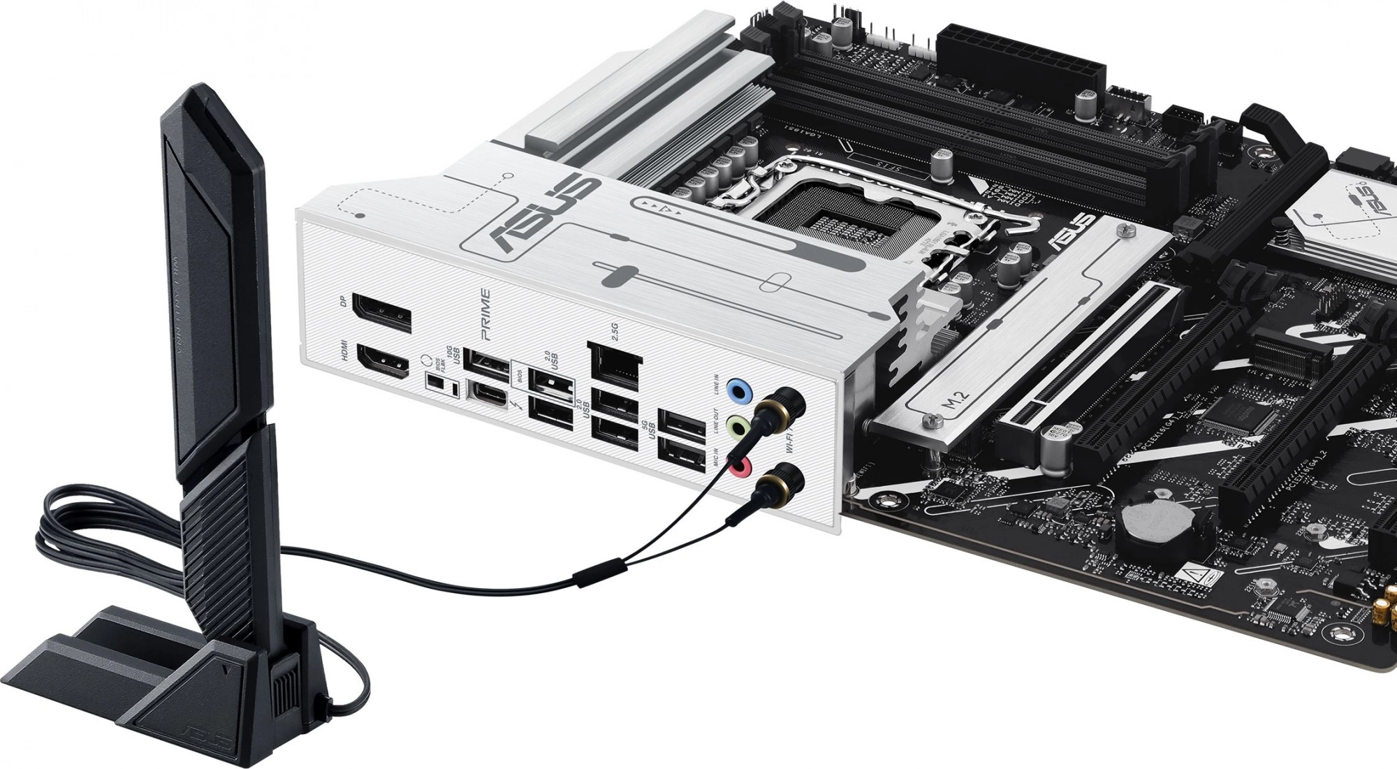 Материнская плата Asus PRIME Z890-P WIFI Soc-1851 Intel Z890 4xDDR5 ATX AC`97 8ch(7.1) 2.5Gg RAID+HDMI+DP — изображение 12