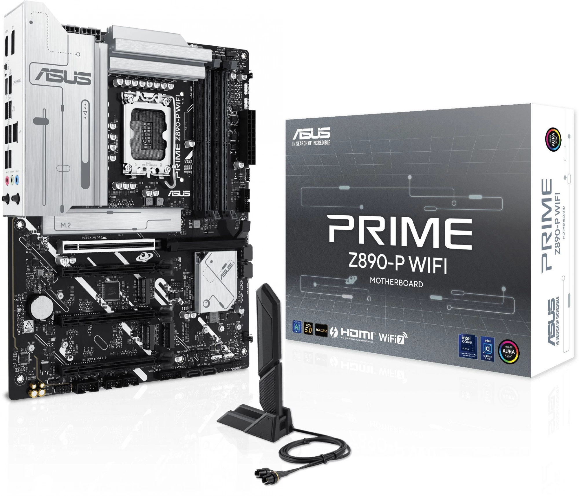 Материнская плата Asus PRIME Z890-P WIFI Soc-1851 Intel Z890 4xDDR5 ATX AC`97 8ch(7.1) 2.5Gg RAID+HDMI+DP — изображение 14