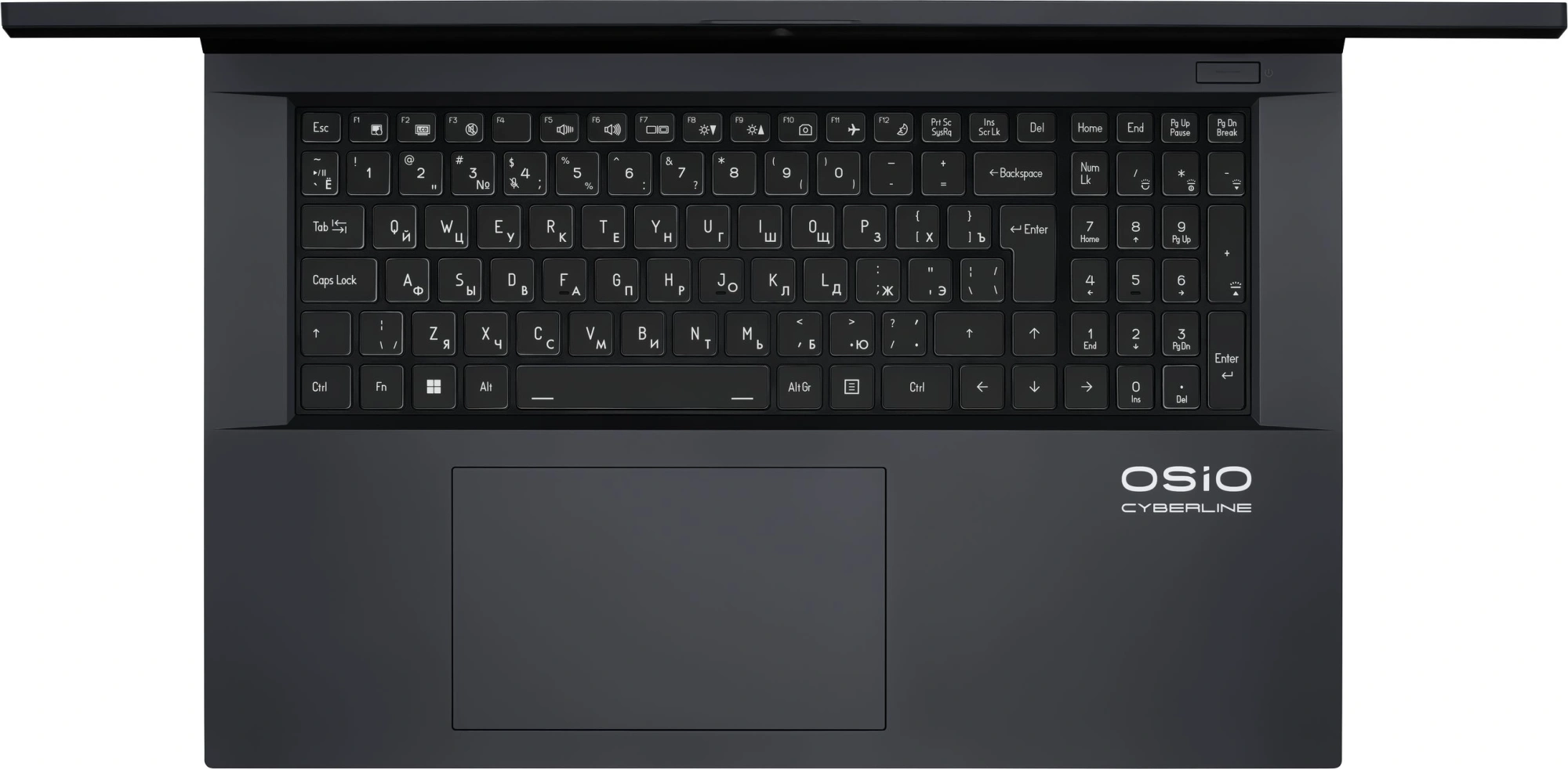 Ноутбук Osio CyberLine C170i-002 Core i5 12600H 16Gb SSD512Gb NVIDIA GeForce RTX4050 6Gb 17.3" IPS FHD (1920x1080) без ОС dk.grey WiFi BT Cam 3410mAh — изображение 14