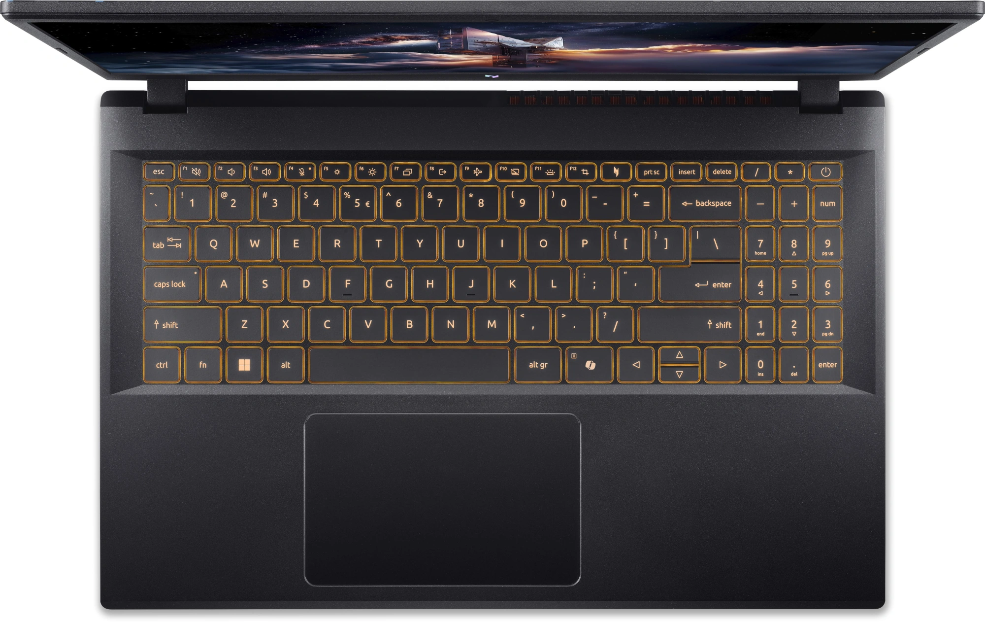 Ноутбук Acer Nitro V 15 ANV15-52-5546 Core 5 210H 16Gb SSD512Gb NVIDIA GeForce RTX5050 8Gb 15.6" IPS FHD (1920x1080) без ОС black WiFi BT Cam (NH.QZ7CD.00B) — изображение 4