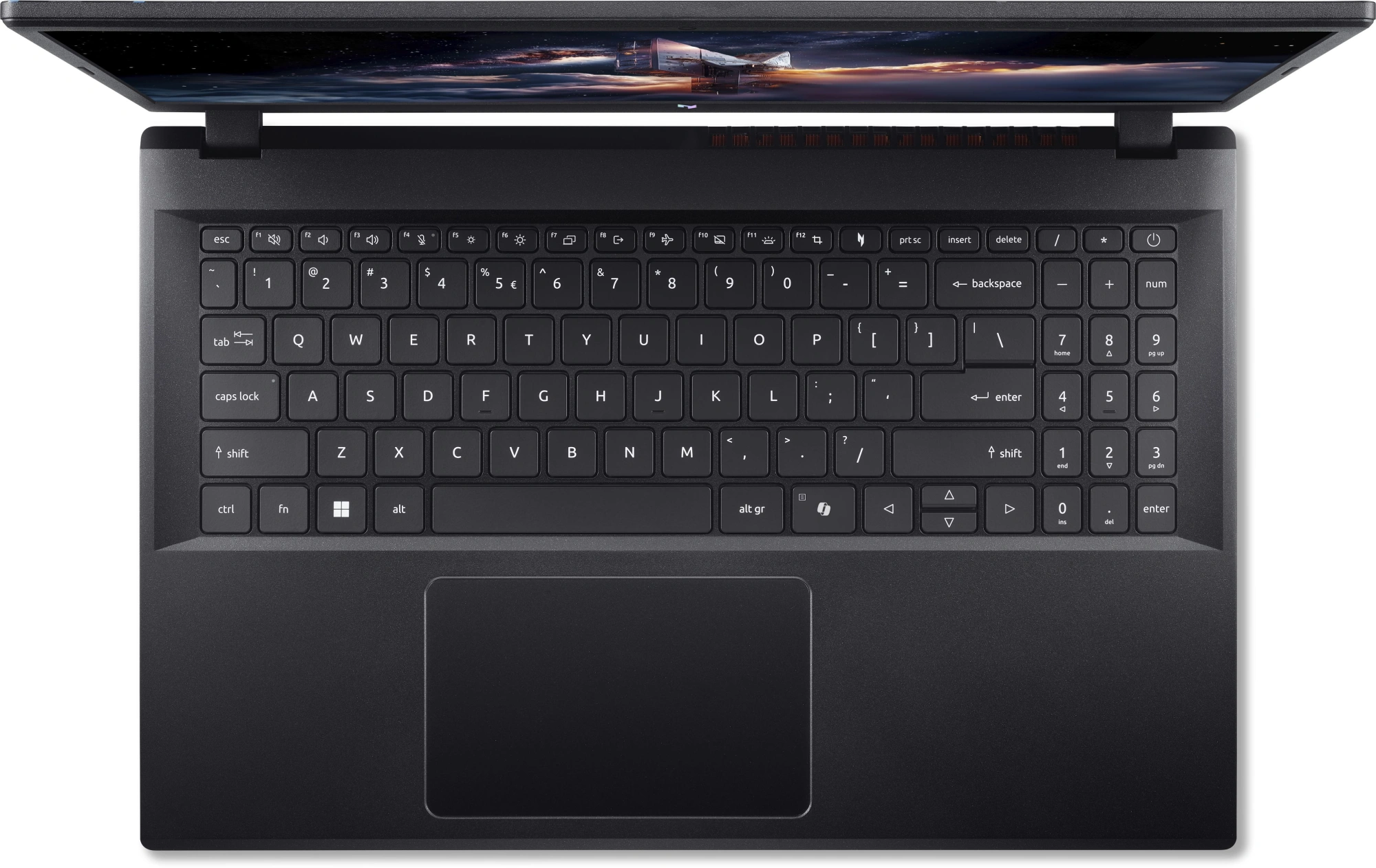Ноутбук Acer Nitro V 15 ANV15-52-57D8 Core 5 210H 16Gb SSD512Gb NVIDIA GeForce RTX4050 6Gb 15.6" IPS FHD (1920x1080) без ОС black WiFi BT Cam (NH.QV2CD.009) — изображение 4