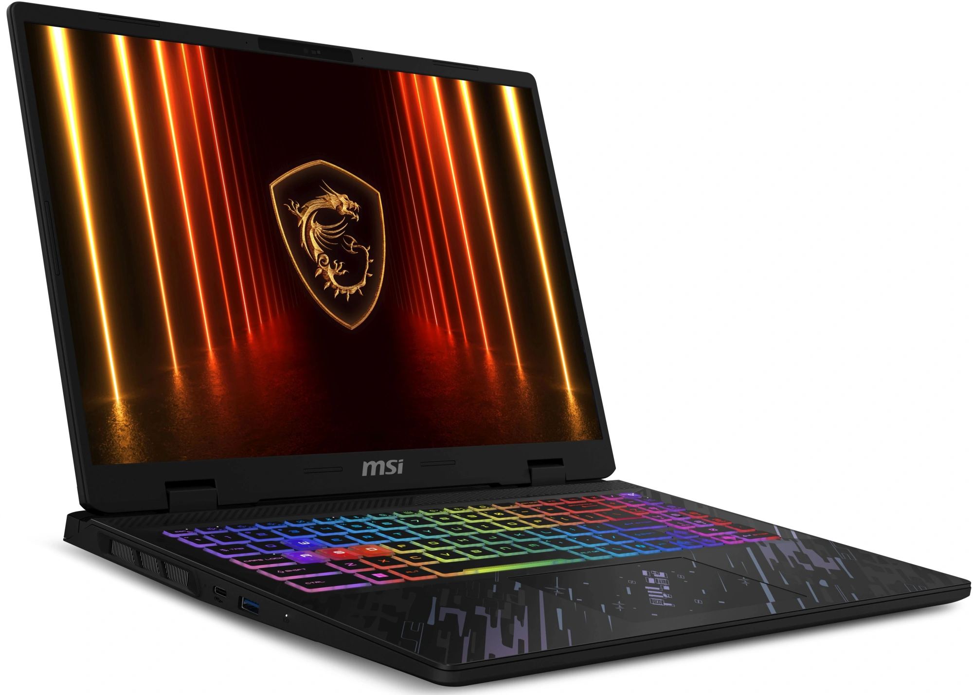 Ноутбук MSI Pulse A16 AI+ C3HWGKG-030XRU Ryzen AI 7 350 32Gb SSD1Tb NVIDIA GeForce RTX 5070 8Gb 16" IPS QHD+ (2560x1600) FreeDOS black WiFi BT Cam (9S7-15PK11-030) — изображение 3