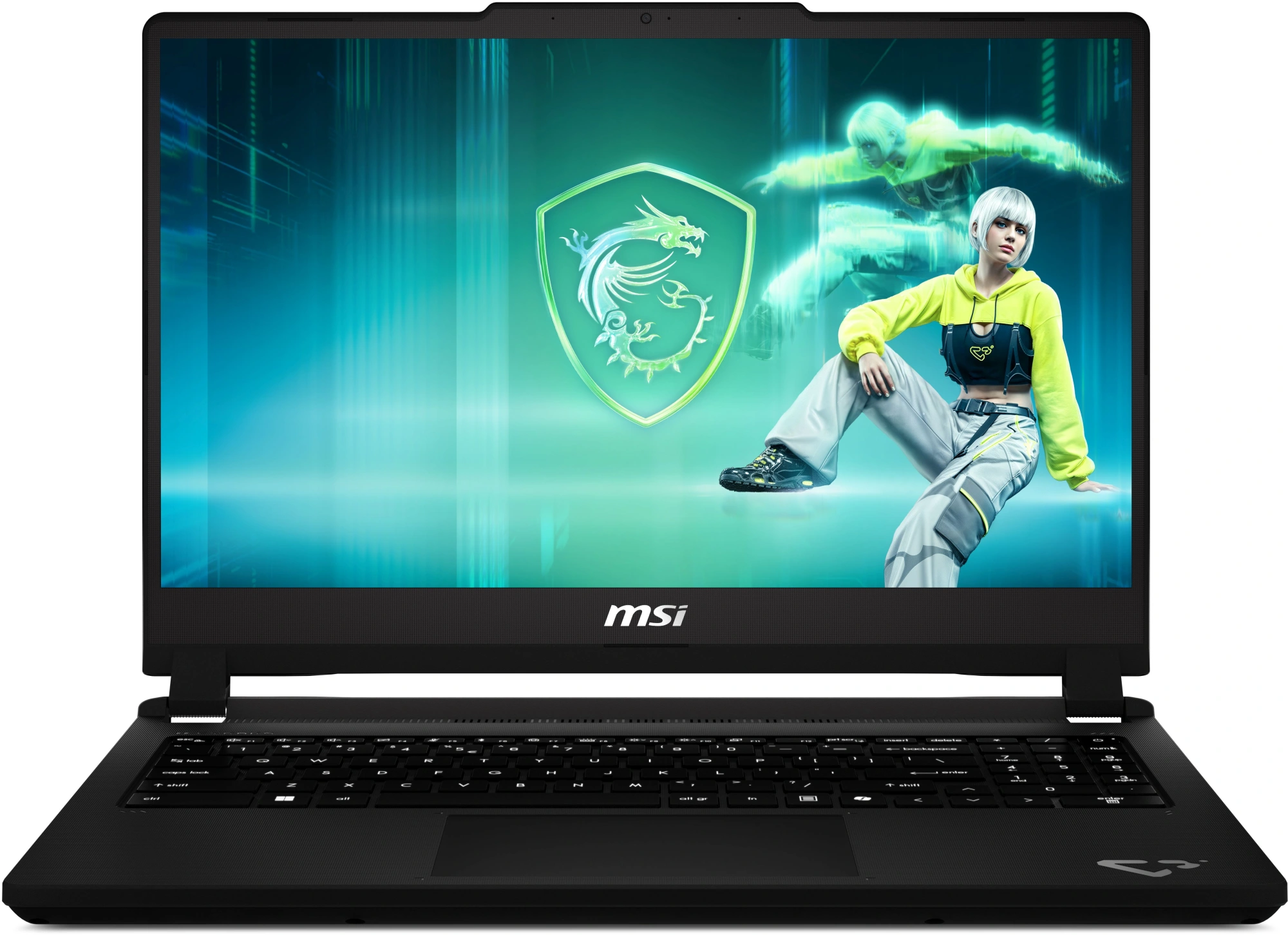 Ноутбук MSI Cyborg 15 C2WF-014XRU Core 7 240H 16Gb SSD1Tb NVIDIA GeForce RTX 5060 8Gb 15.6" IPS FHD (1920x1080) FreeDOS grey WiFi BT Cam (9S7-15T121-014)