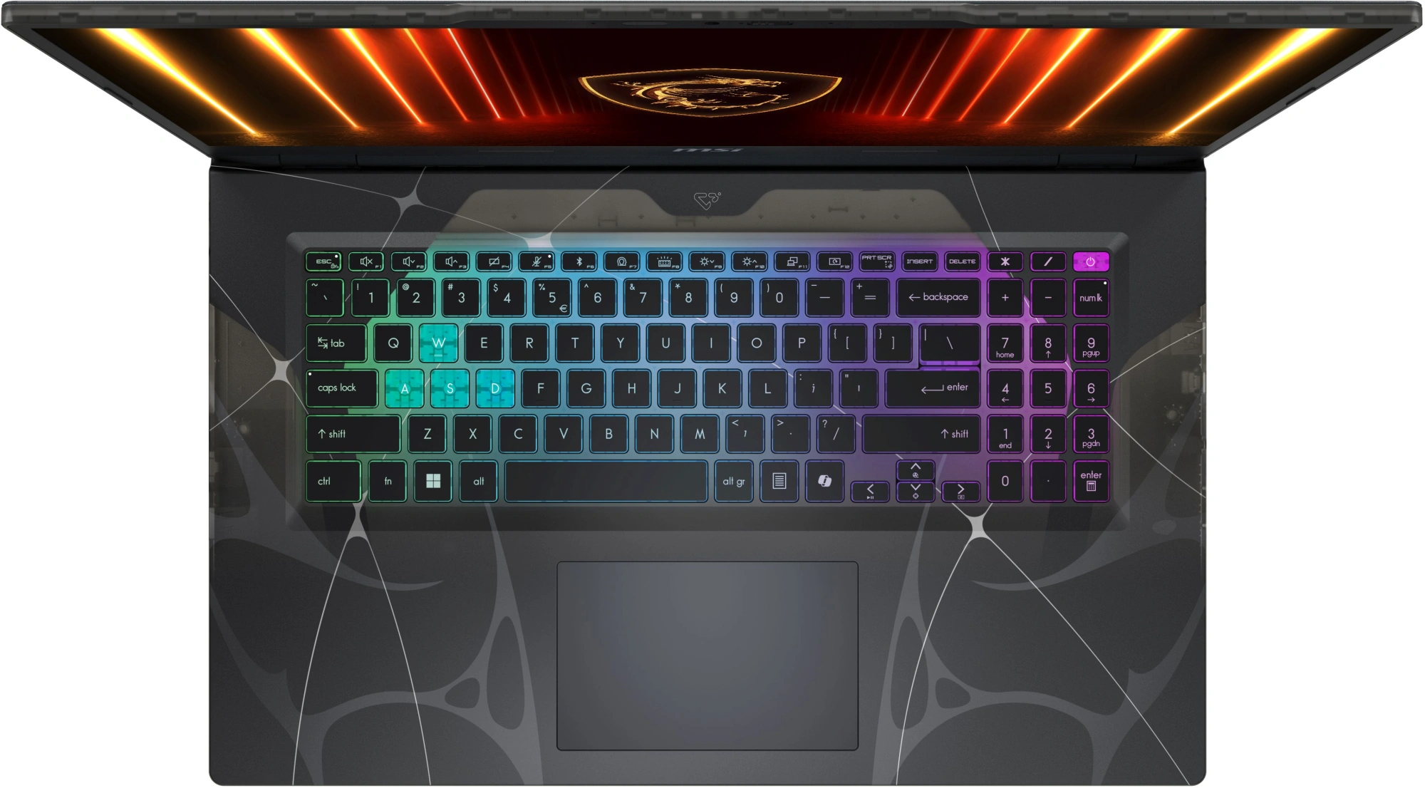 Ноутбук MSI Cyborg A17 AI B2HWFKG-048XRU Ryzen 7 260 16Gb SSD512Gb NVIDIA GeForce RTX 5060 8Gb 17.3" IPS FHD (1920x1080) FreeDOS black WiFi BT Cam (9S7-17UL32-048) — изображение 5