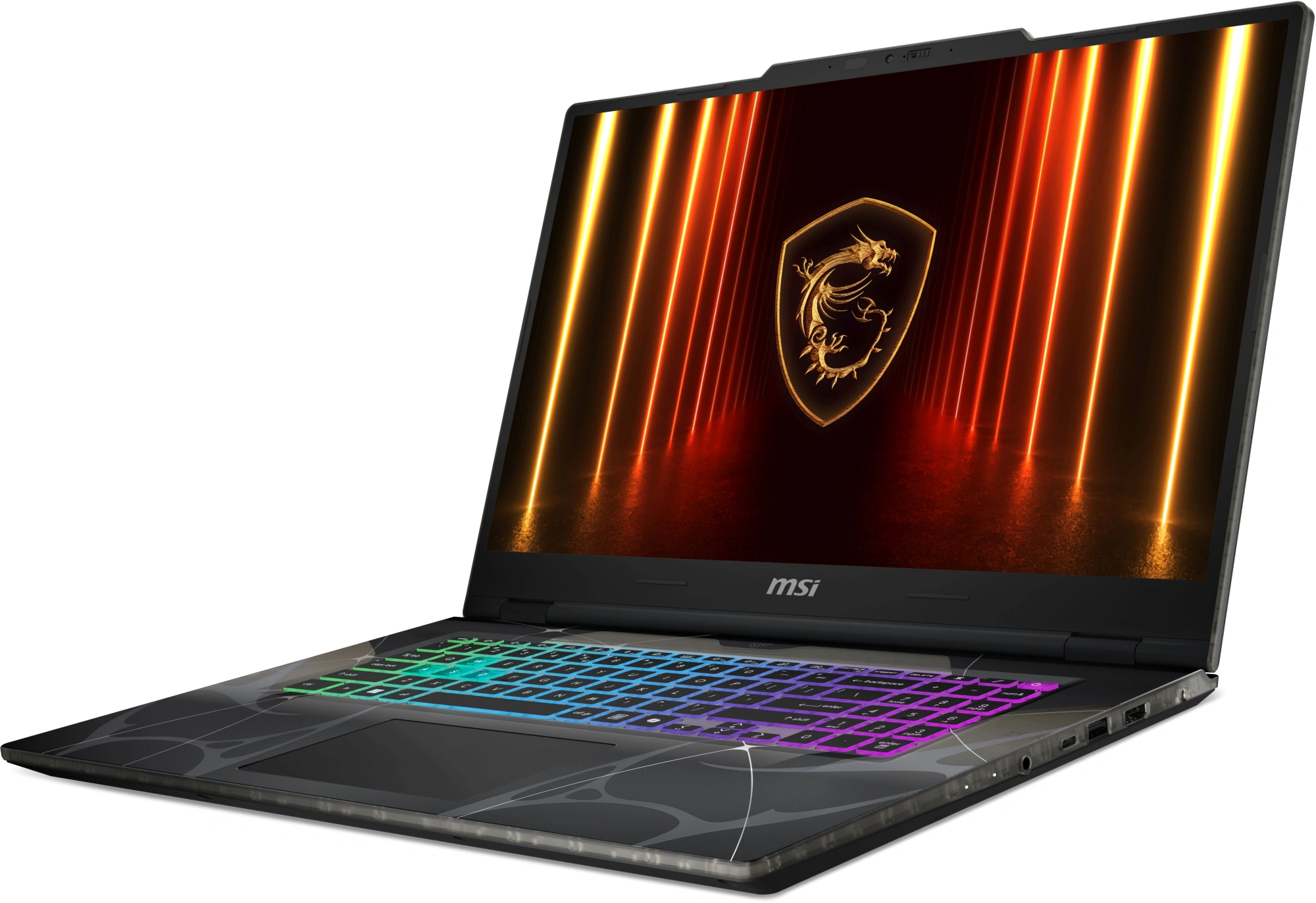 Ноутбук MSI Cyborg A17 AI B2HWFKG-048XRU Ryzen 7 260 16Gb SSD512Gb NVIDIA GeForce RTX 5060 8Gb 17.3" IPS FHD (1920x1080) FreeDOS black WiFi BT Cam (9S7-17UL32-048) — изображение 3