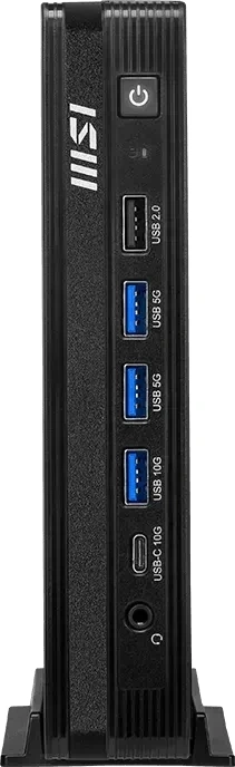 Неттоп MSI Pro DP10 A14MG-010XRU i5 14400 (2.5) 16Gb SSD512Gb UHDG 730 без ОС 2x2.5GbitEth WiFi BT 120W черный (9S6-B21011-010) — изображение 5