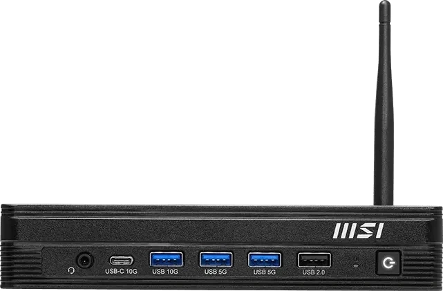 Неттоп MSI Pro DP10 A14MG-010XRU i5 14400 (2.5) 16Gb SSD512Gb UHDG 730 без ОС 2x2.5GbitEth WiFi BT 120W черный (9S6-B21011-010) — изображение 6
