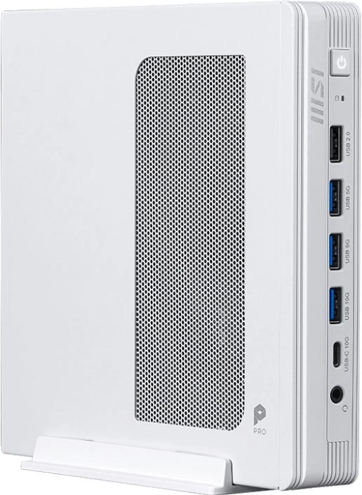 Неттоп MSI Pro DP10 A14MG-011XRU i5 14400 (2.5) 16Gb SSD512Gb UHDG 730 без ОС 2x2.5GbitEth WiFi BT 120W белый (9S6-B21012-011)