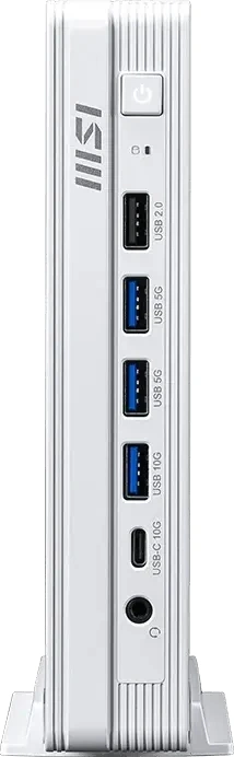 Неттоп MSI Pro DP10 A14MG-012BRU i5 14400 (2.5) UHDG 730 без ОС 2x2.5GbitEth WiFi BT 120W белый (936-B21012-012) — изображение 4