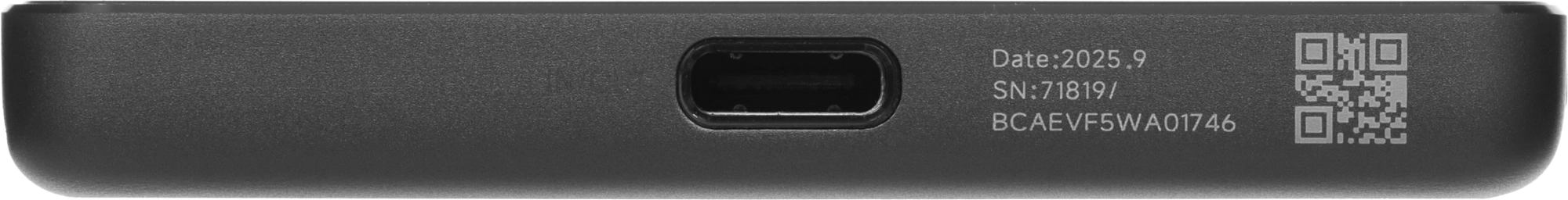 Мобильный аккумулятор Xiaomi Super Slim Magnetic 5000mAh QC3.0/PD3.0 22.5W 3A USB-C беспров.зар. черный (BHR08PMGL) — изображение 3