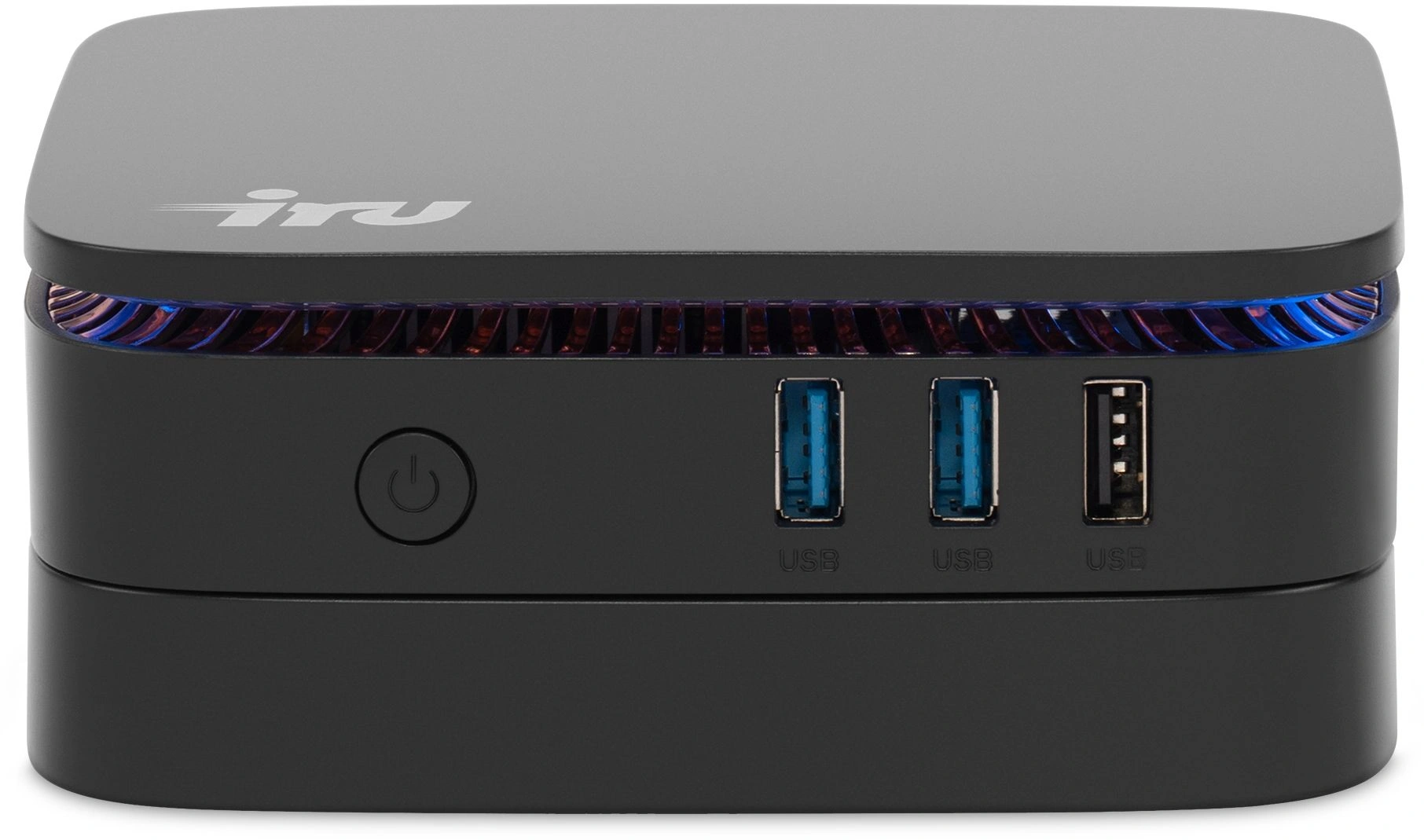Неттоп IRU 110JLCN Cel N4500 (1.1) 8Gb SSD256Gb UHDG Windows 11 Pro GbitEth WiFi BT черный (2152163) — изображение 5