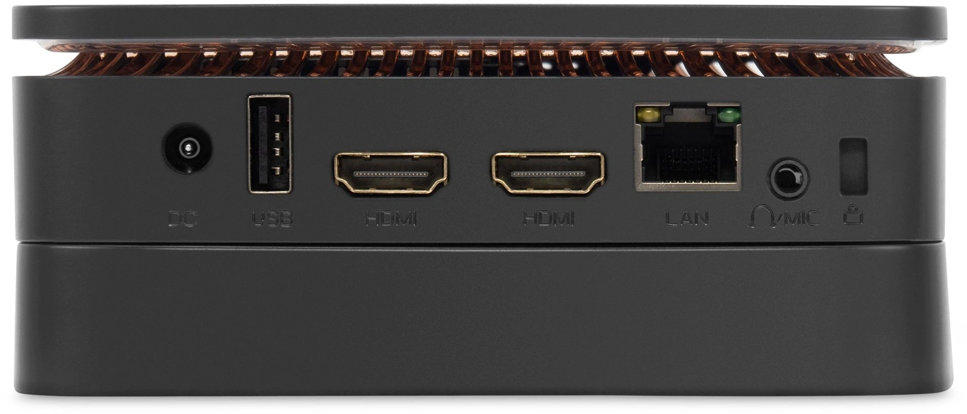 Неттоп IRU 110JLCN Cel N4500 (1.1) 8Gb SSD256Gb UHDG Windows 11 Pro GbitEth WiFi BT черный (2152163) — изображение 7