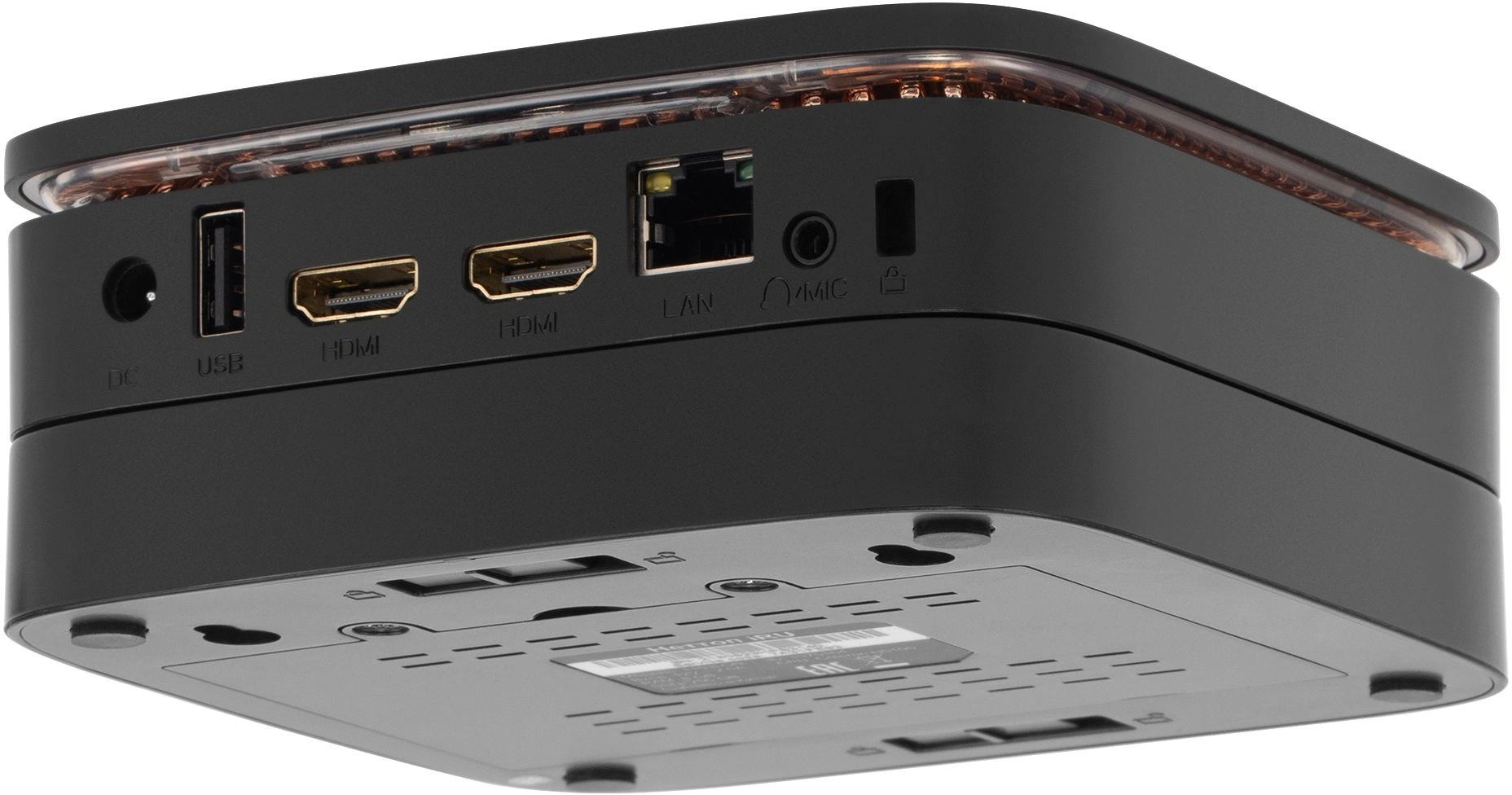 Неттоп IRU 110JLCN Cel N4500 (1.1) 8Gb SSD256Gb UHDG Windows 11 Pro GbitEth WiFi BT черный (2152163) — изображение 9