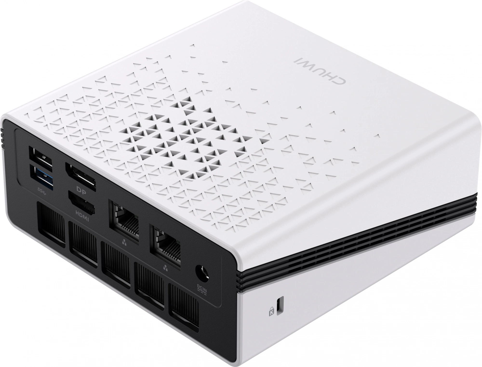 ПК Мини Chuwi UBox Ryzen 5 6600H (3.3) 16Gb SSD512Gb 660M Windows 11 Pro 2x2.5GbitEth WiFi BT 90W белый/черный — изображение 14