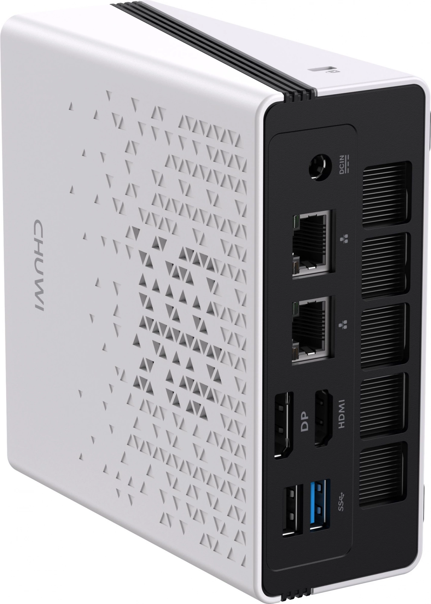 ПК Мини Chuwi UBox Ryzen 5 6600H (3.3) 16Gb SSD512Gb 660M Windows 11 Pro 2x2.5GbitEth WiFi BT 90W белый/черный — изображение 16