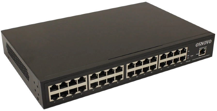 Инжектор PoE Osnovo Midspan-16/250RGM 10/100/1000BASE-T 250Вт 100-240В(АС)
