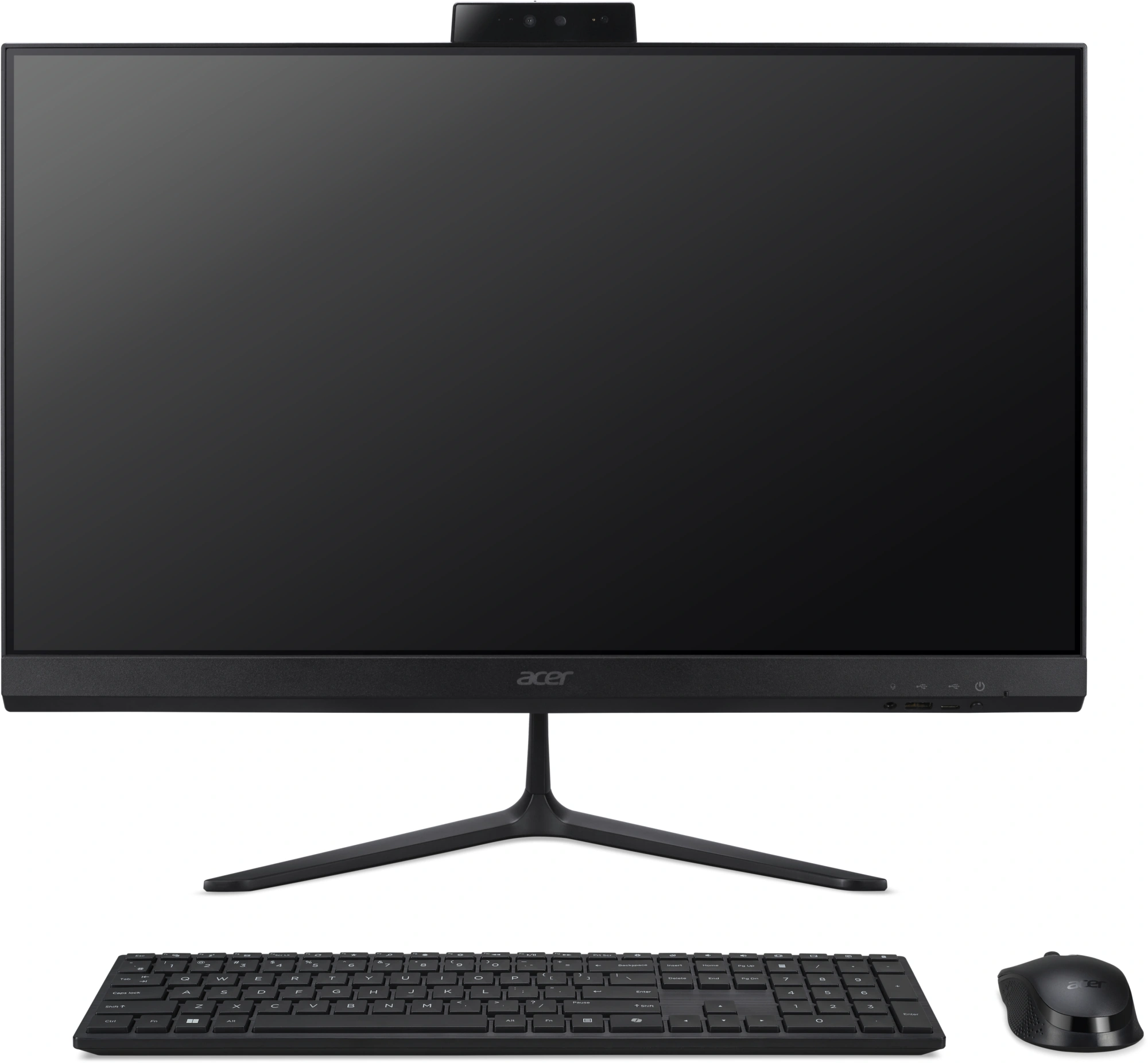 Моноблок Acer Aspire C24B-GKRK 23.8" Full HD Ryzen 7 350 (2) 16Gb SSD512Gb RGr Eshell GbitEth WiFi BT 65W клавиатура мышь Cam черный 1920x1080 — изображение 4
