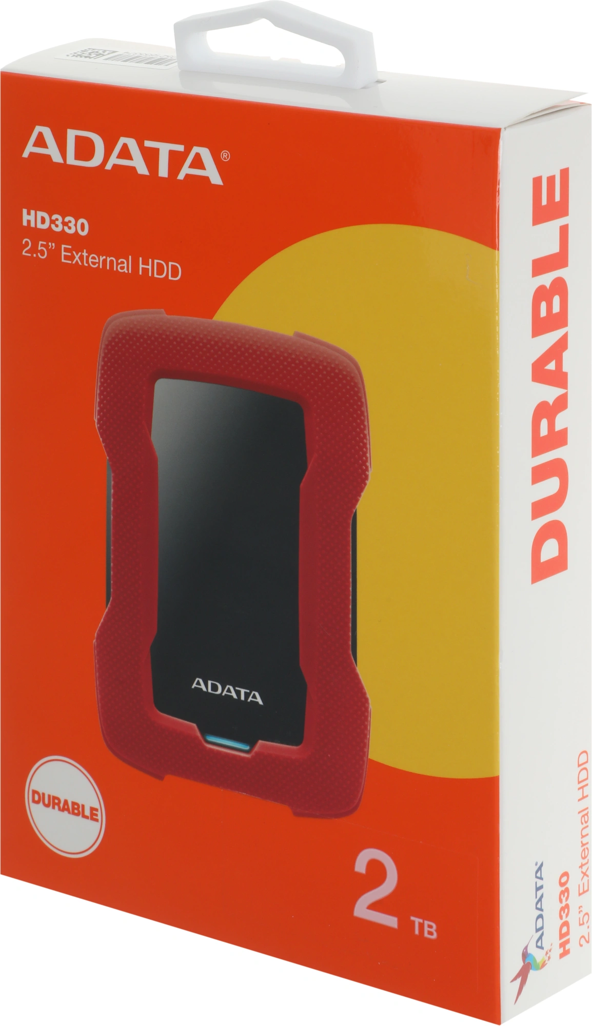 Жесткий диск A-Data USB3.0 2TB AHD330-2TU31-CRD HD330 DashDrive Durable 2.5" красный — изображение 6