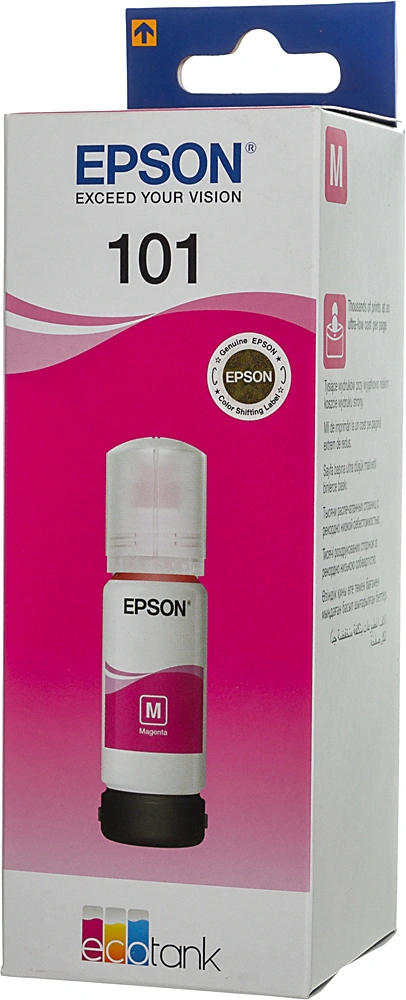 Чернила Epson 101 C13T03V34A пурпурный 70мл для Epson L4150/L4160/L6160/L6170
