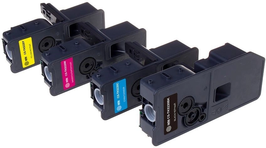 Картридж лазерный Cactus CS-TK5220M TK-5220M пурпурный (1200стр.) для Kyocera Ecosys M5521cdn/M5521cdw/P5021cdn/P5021cdw с чипом