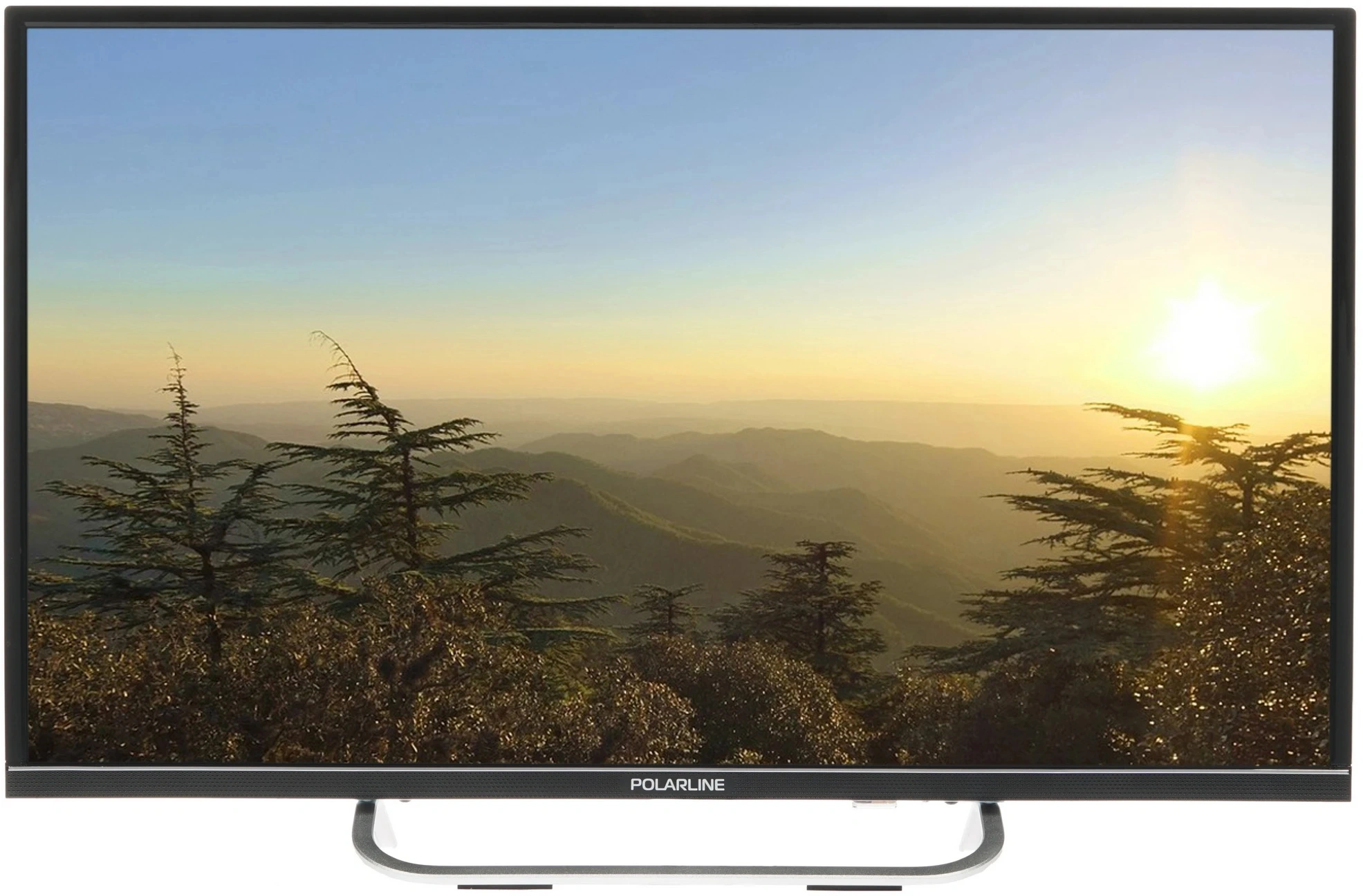 Телевизор LED PolarLine 32" 32PL53TC-SM черный FULL HD 60Hz DVB-T DVB-T2 DVB-C USB WiFi Smart TV (RUS)