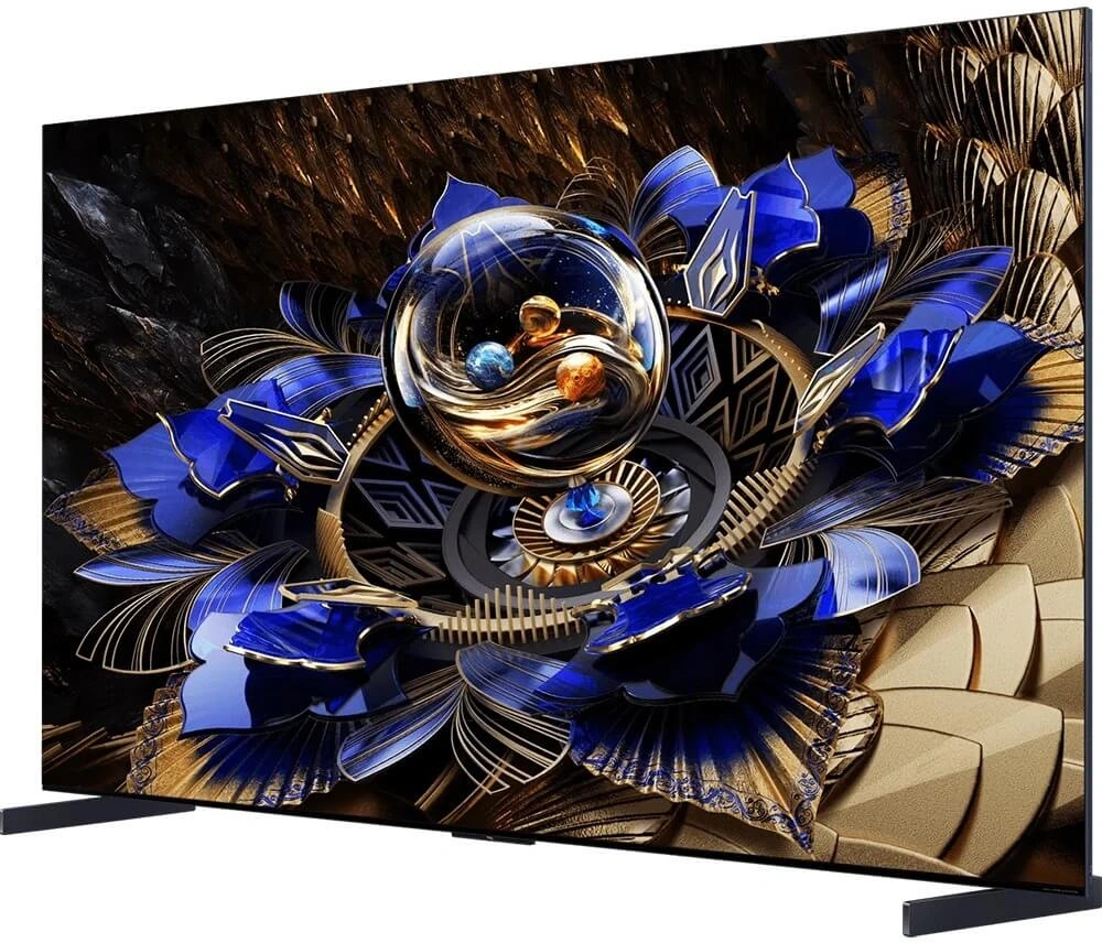 Телевизор LED TCL 85" 85X11K QD-Mini LED Frameless черный 4K Ultra HD 144Hz MEMC DVB-T DVB-T2 DVB-C DVB-S DVB-S2 USB WiFi Smart TV