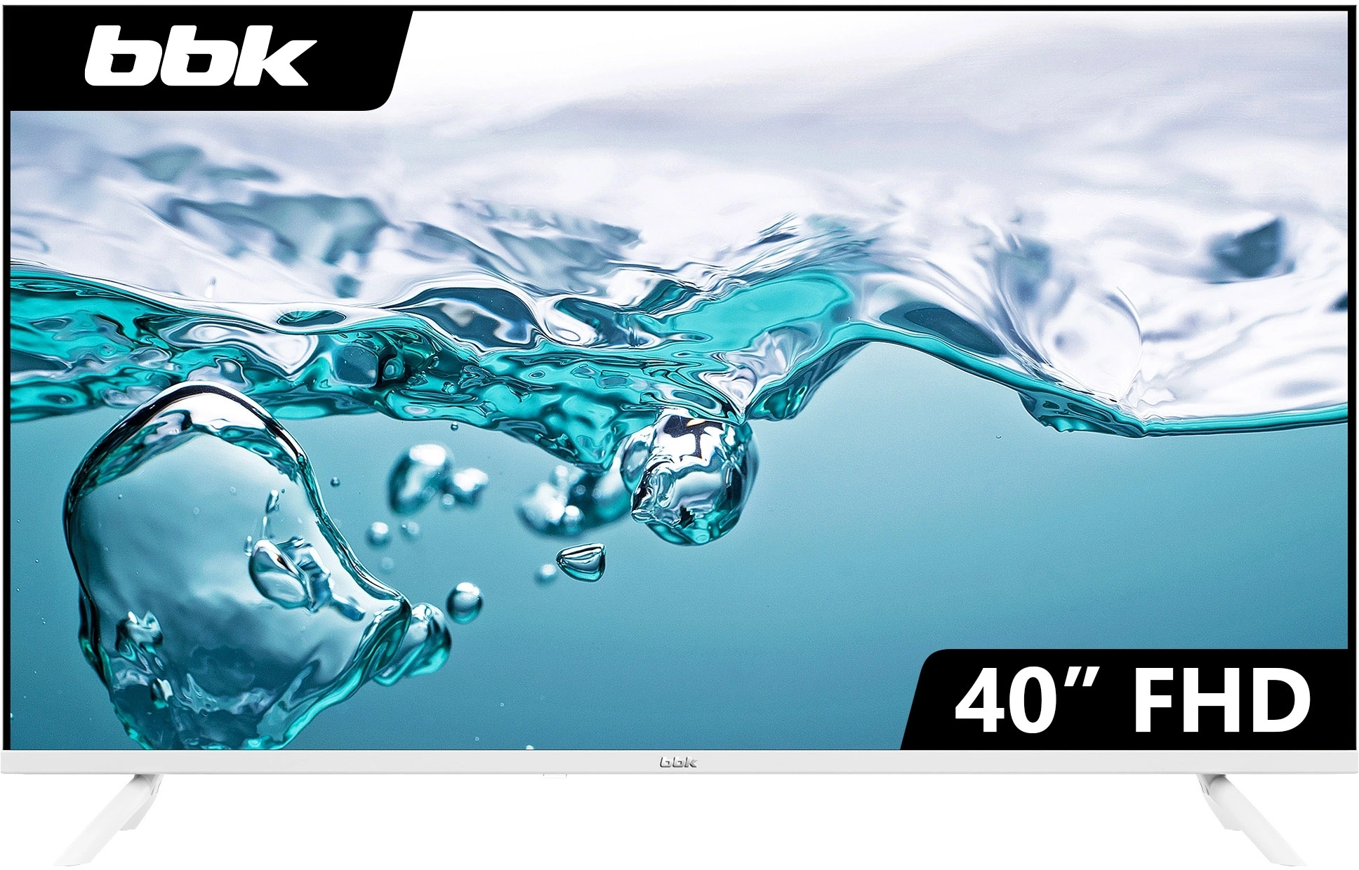 Телевизор LED BBK 40" 40LEM-1045/FTS2C (W) белый FULL HD 60Hz DVB-T2 DVB-C DVB-S2 USB (RUS)