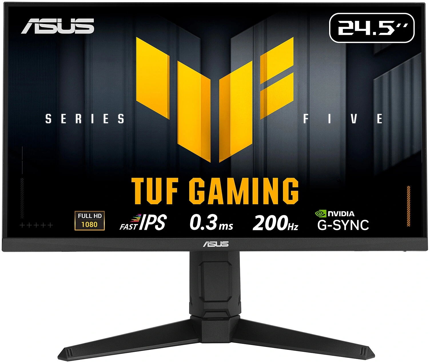 Монитор Asus 24.5" TUF Gaming VG259QL5A черный IPS LED 16:9 HDMI M/M матовая HAS Piv 300cd 178гр/178гр 1920x1080 200Hz FreeSync Premium DP FHD 4.9кг