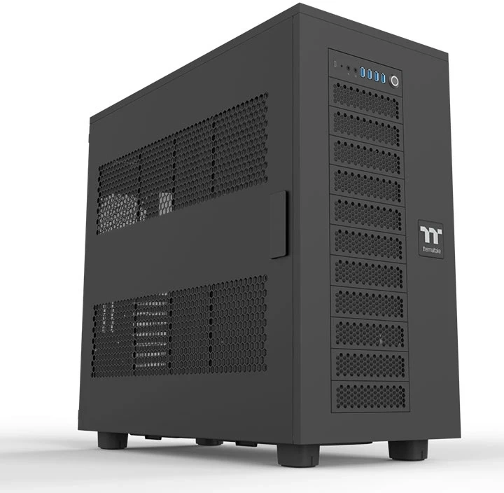Корпус Thermaltake AX700 черный без БП XL-ATX 18x120mm 18x140mm 2x200mm 4xUSB3.0 audio bott PSU