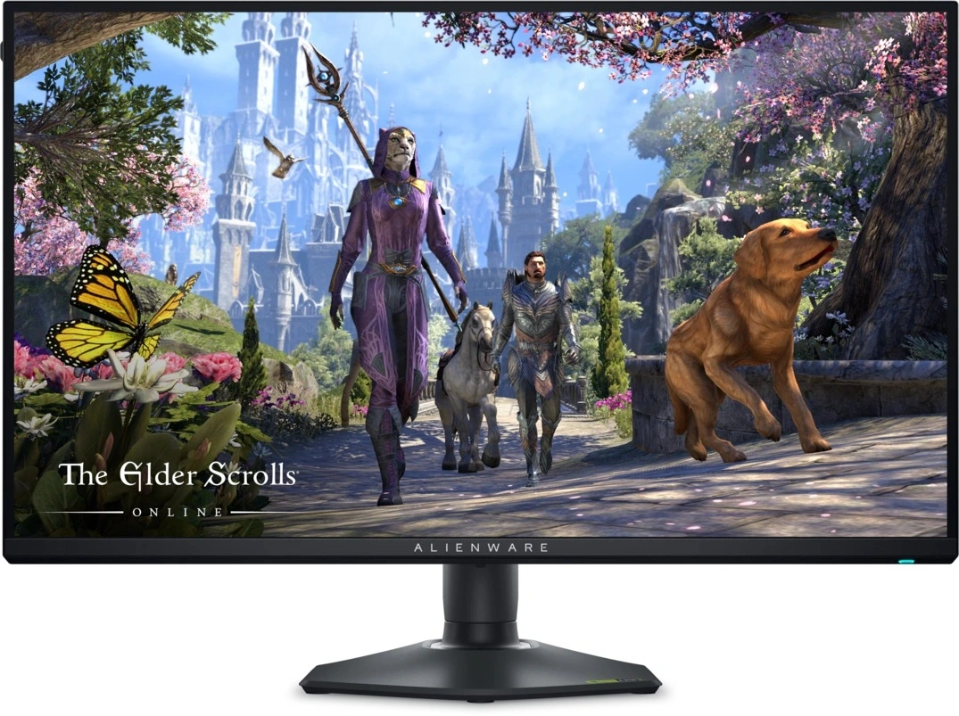 Монитор Dell 27" Alienware AW2725QF черный IPS LED 1ms 16:9 HDMI матовая HAS Piv 1000:1 700cd 178гр/178гр 3840x2160 180Hz DP 4K USB 7.15кг