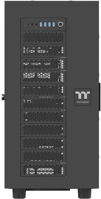 Корпус Thermaltake AX700 Glass черный без БП XL-ATX 18x120mm 18x140mm 2x200mm 4xUSB3.0 audio bott PSU — изображение 5