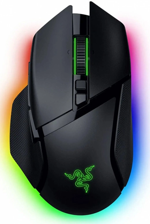 Мышь Razer Basilisk V3 Pro 35K черный оптическая 35000dpi беспров. BT/Radio USB-C/BT 11but (RZ01-05240100-R3G1)