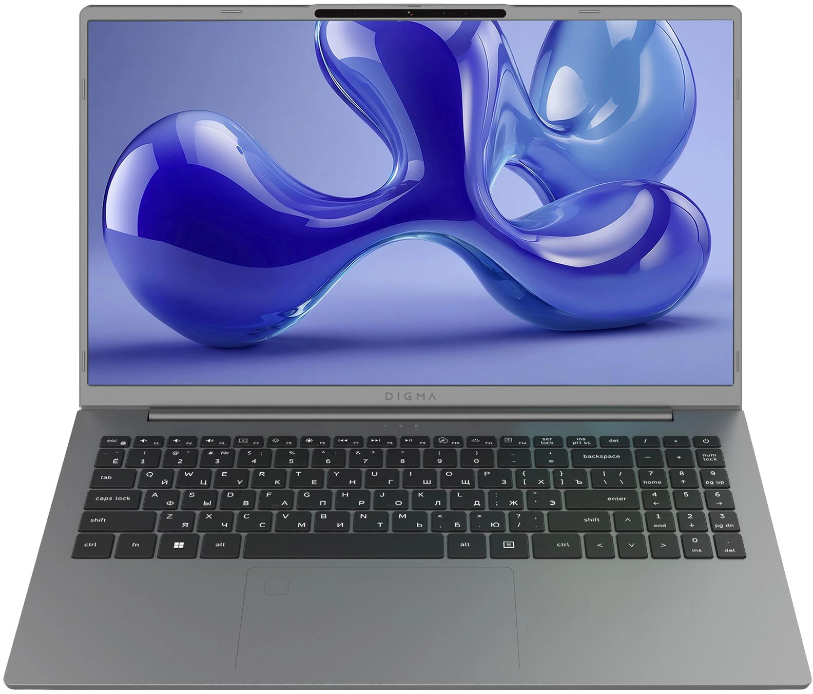 Ноутбук Digma Ascend Core i5 1235U 16Gb SSD512Gb Intel UHD Graphics 15.6" IPS FHD (1920x1080) Windows 11 Home grey WiFi BT Cam 4500mAh (DN15P5-ADXW07)