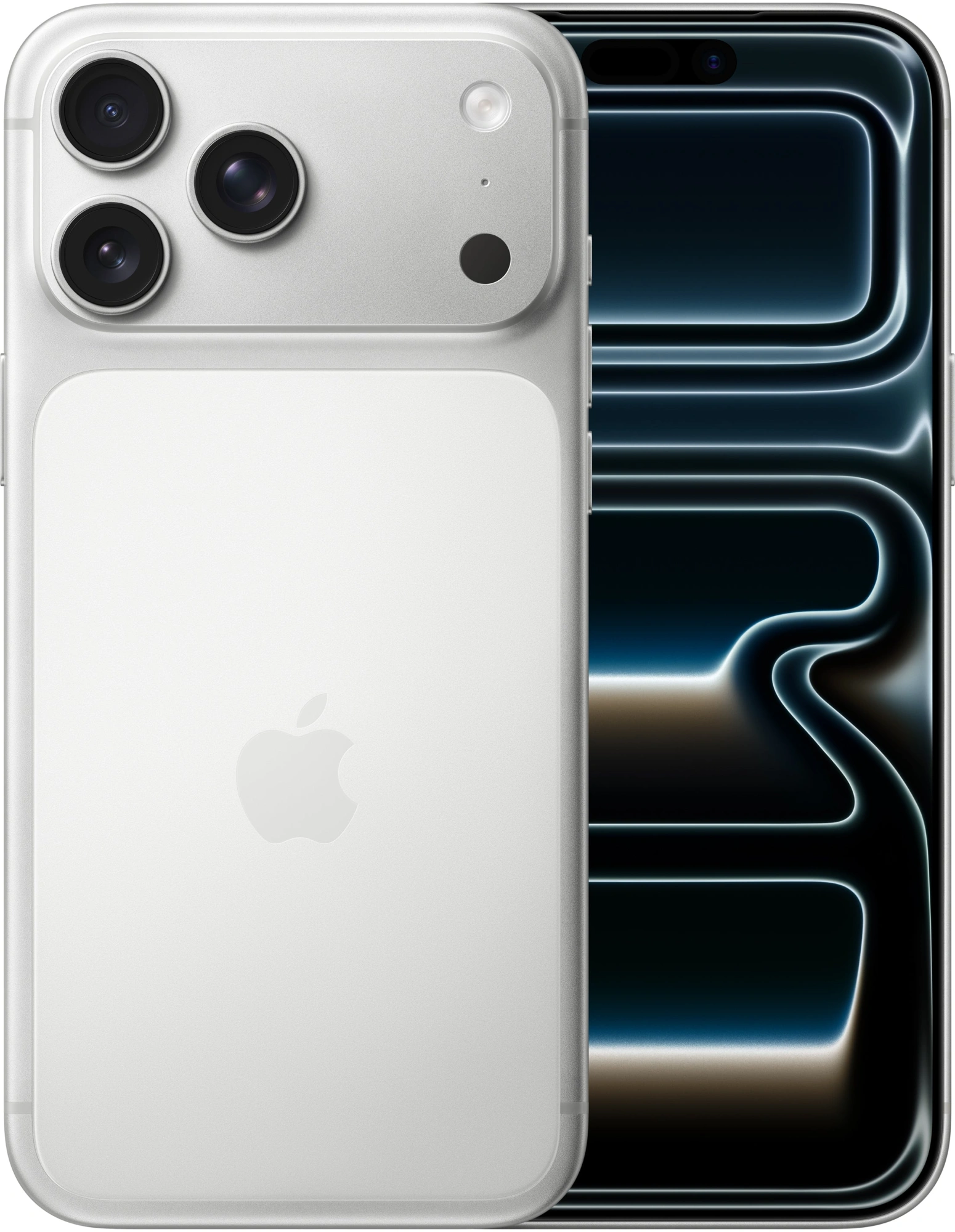 Смартфон Apple A3526 iPhone 17 Pro Max 2Tb 12Gb серебристый моноблок 3G 4G 1Sim 6.9" 1320x2868 iOS 26 48Mpix 802.11 a/b/g/n/ac/ax/be NFC GPS Protect